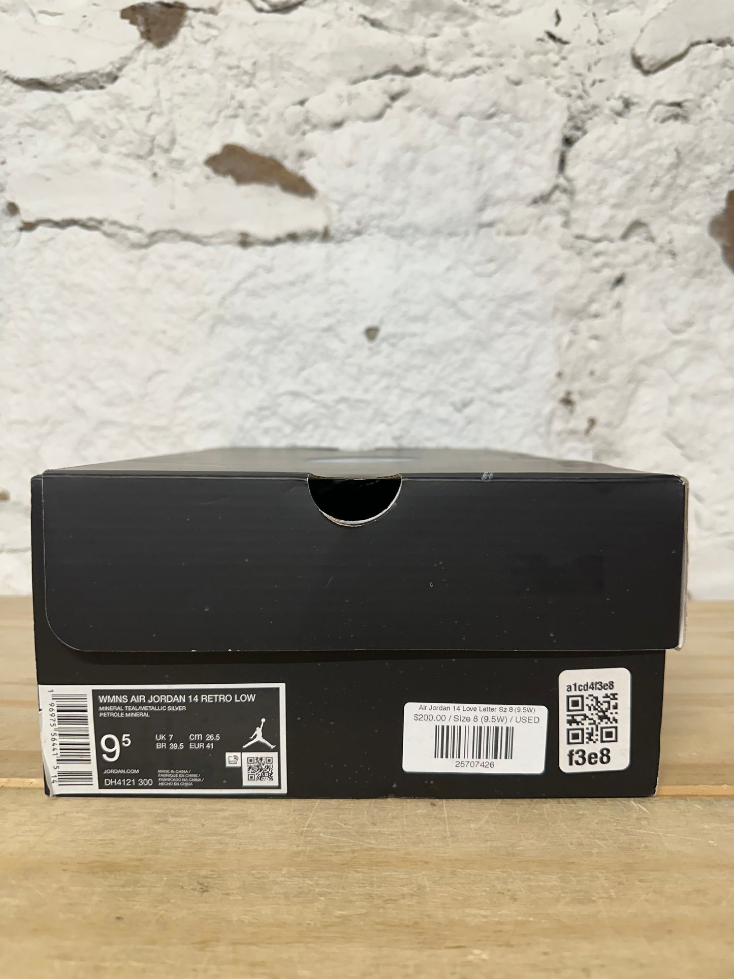 Air Jordan 14 Love Letter Sz 8 (9.5W)