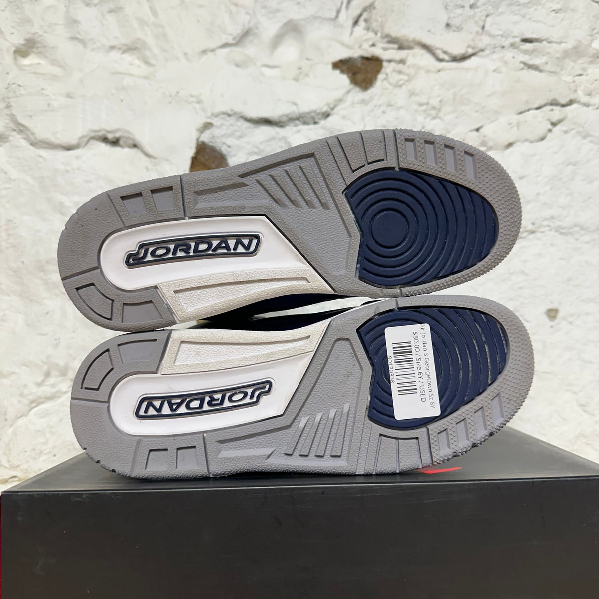 Air Jordan 3 Georgetown Sz 6Y
