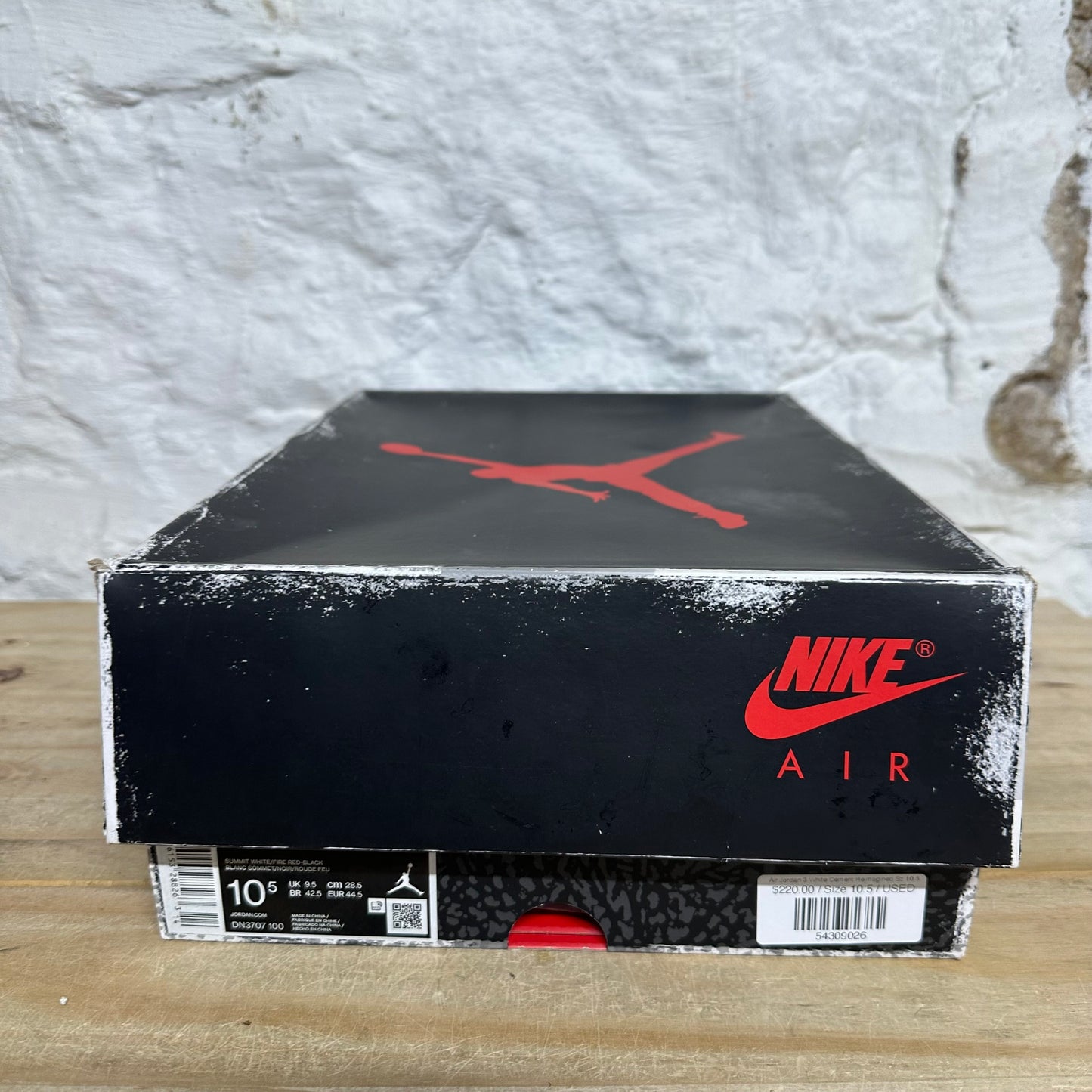 Air Jordan 3 White Cement Reimagined Sz 10.5