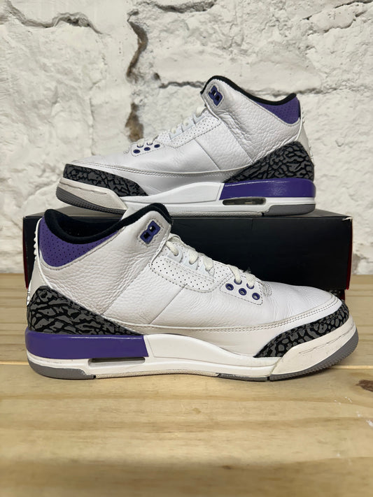 Air Jordan 3 Dark Iris Sz 7Y