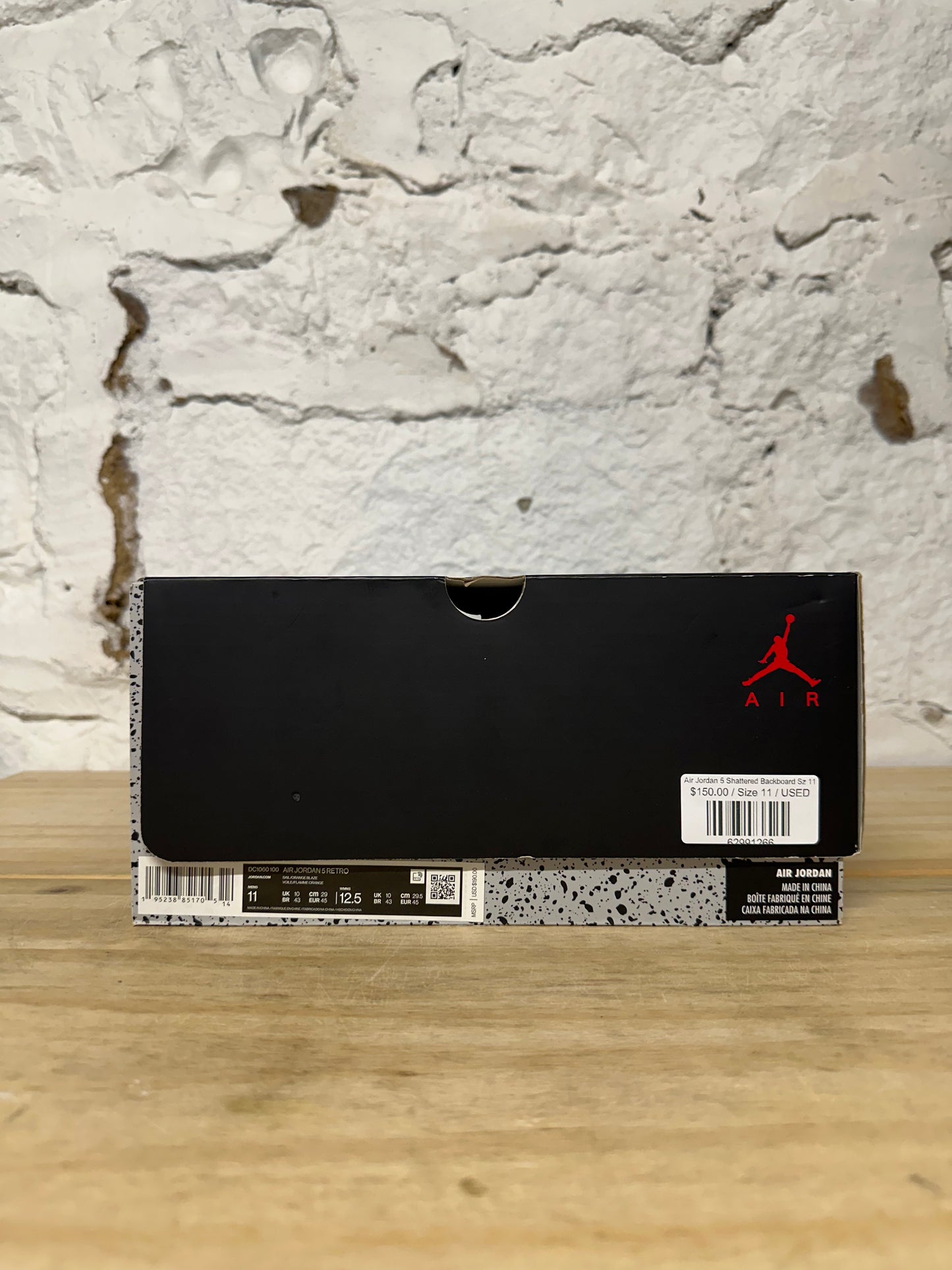 Air Jordan 5 Shattered Backboard Sz 11