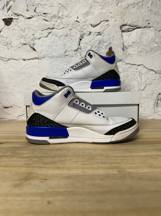 Air Jordan 3 Racer Blue Sz 10.5