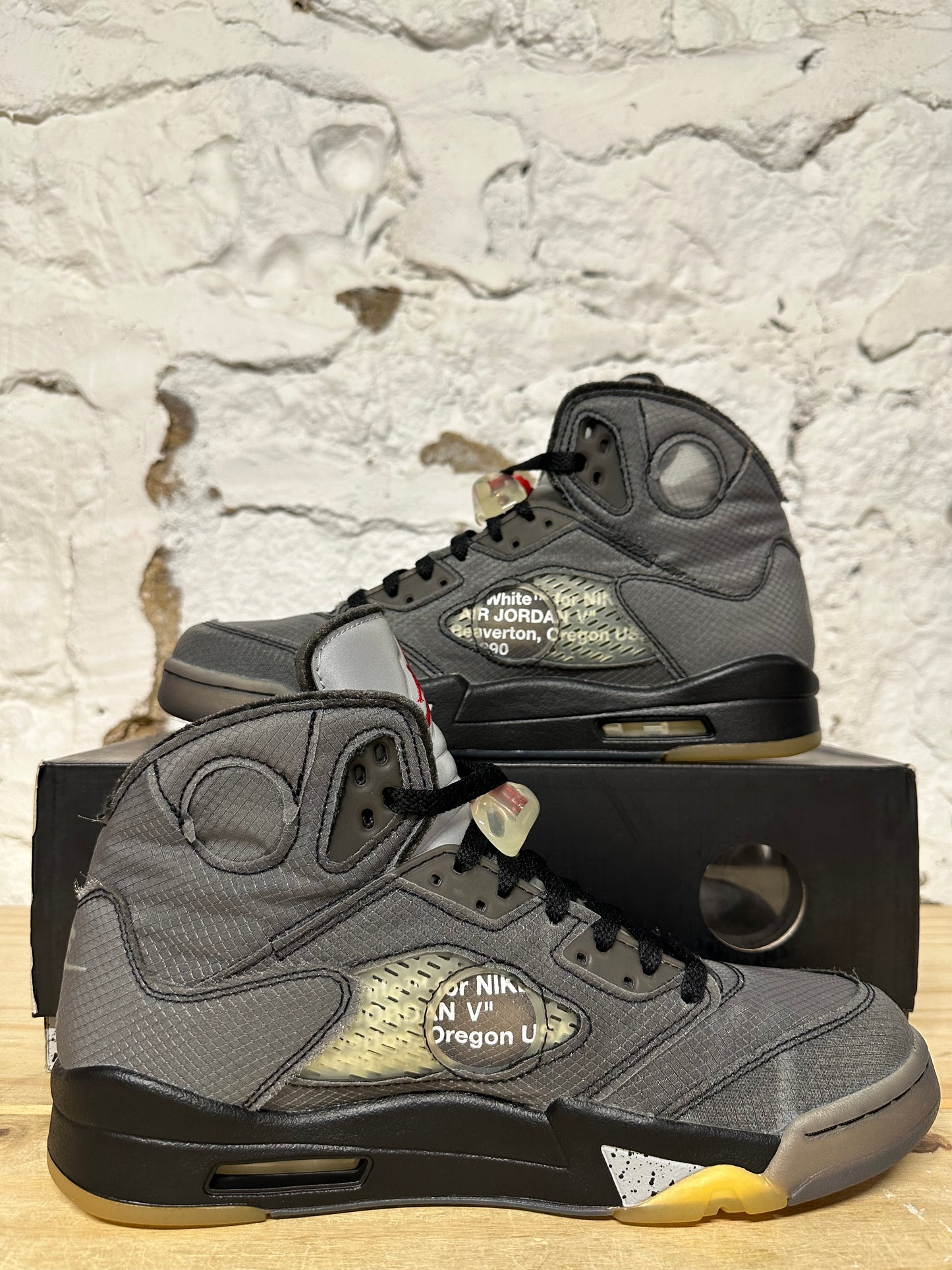 Air Jordan 5 Off-White Muslin Sz 10.5