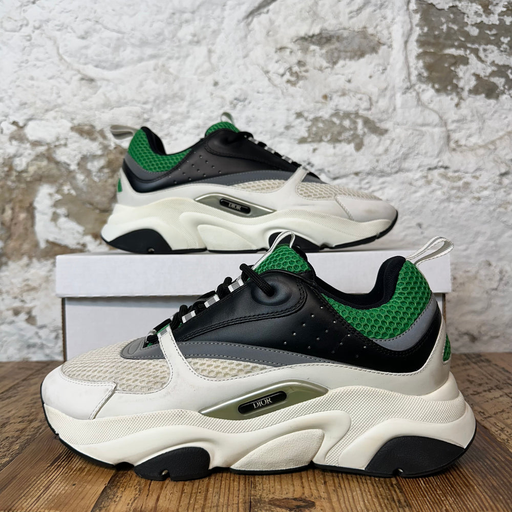 Dior B22 Green Black White Sneaker Sz 9 (42)