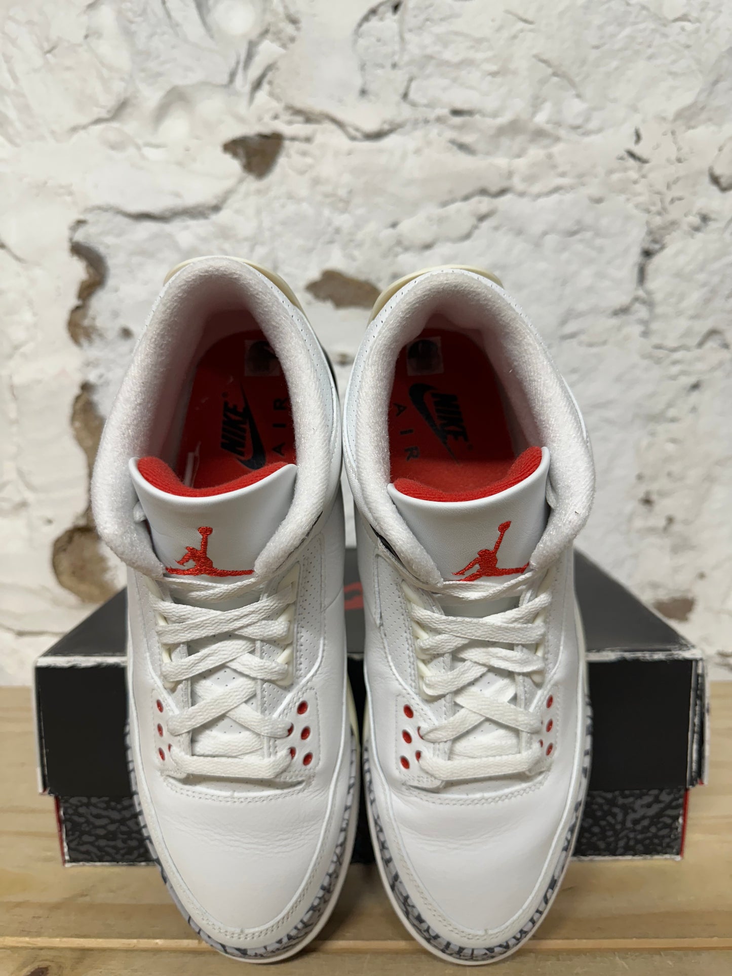 Air Jordan 3 White Cement Reimagined Sz 10