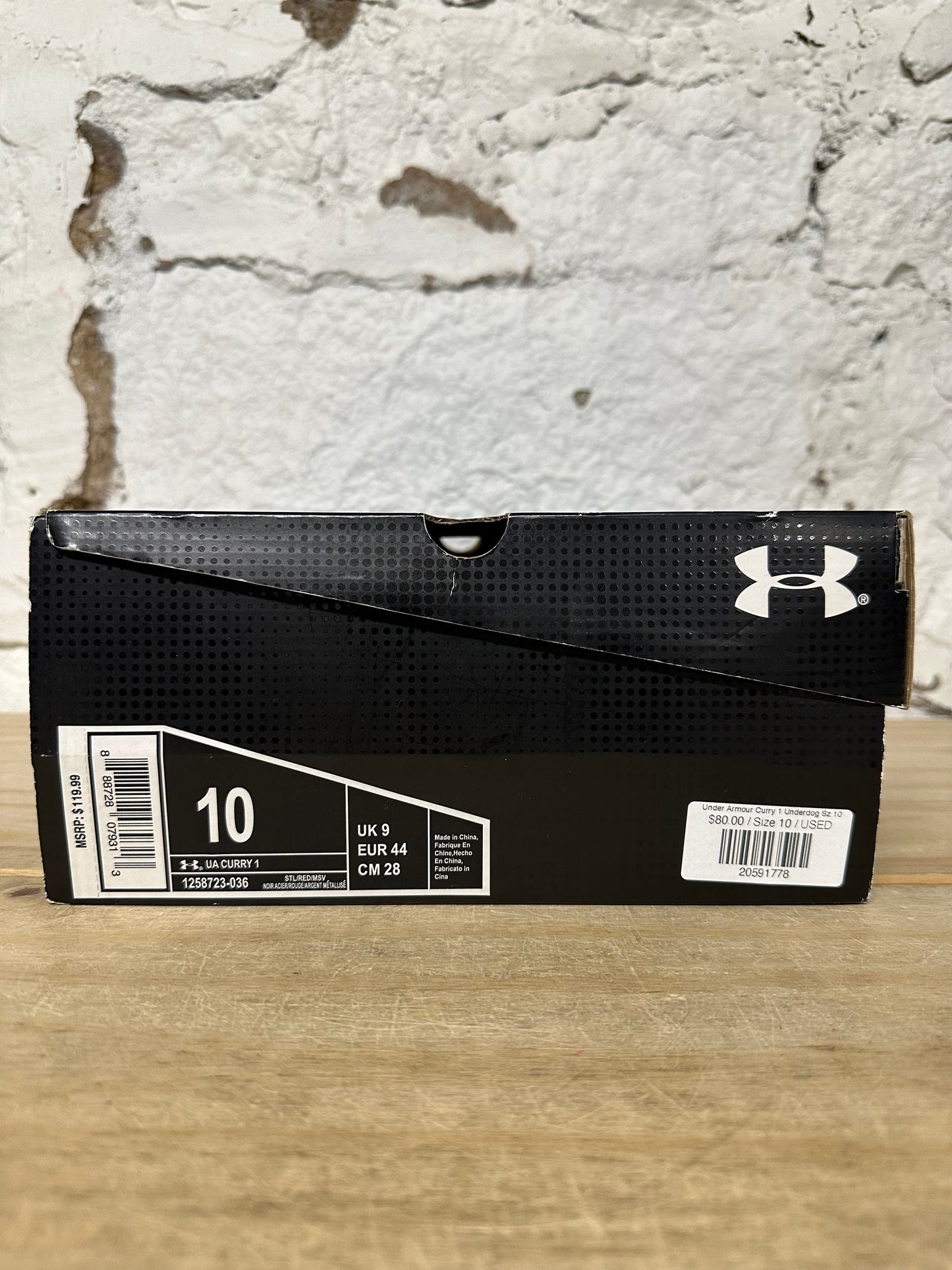 Under Armour Curry 1 Underdog Sz 10