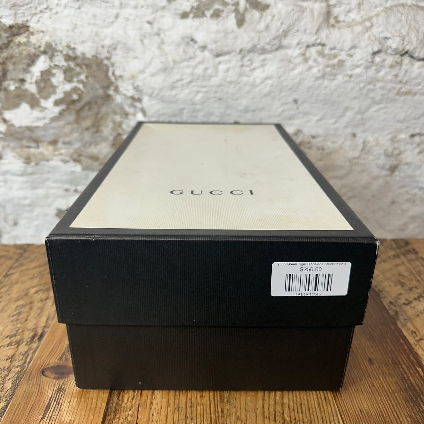 Gucci Green Tiger Black Ace Sneaker Sz 8