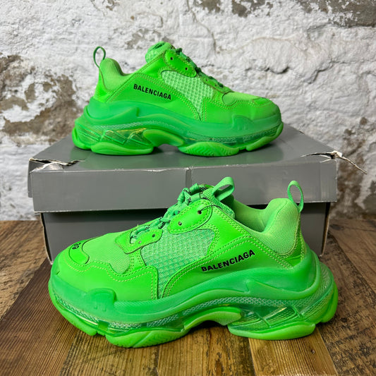 Balenciaga Triple S Neon Green Sz 6.5 (39)