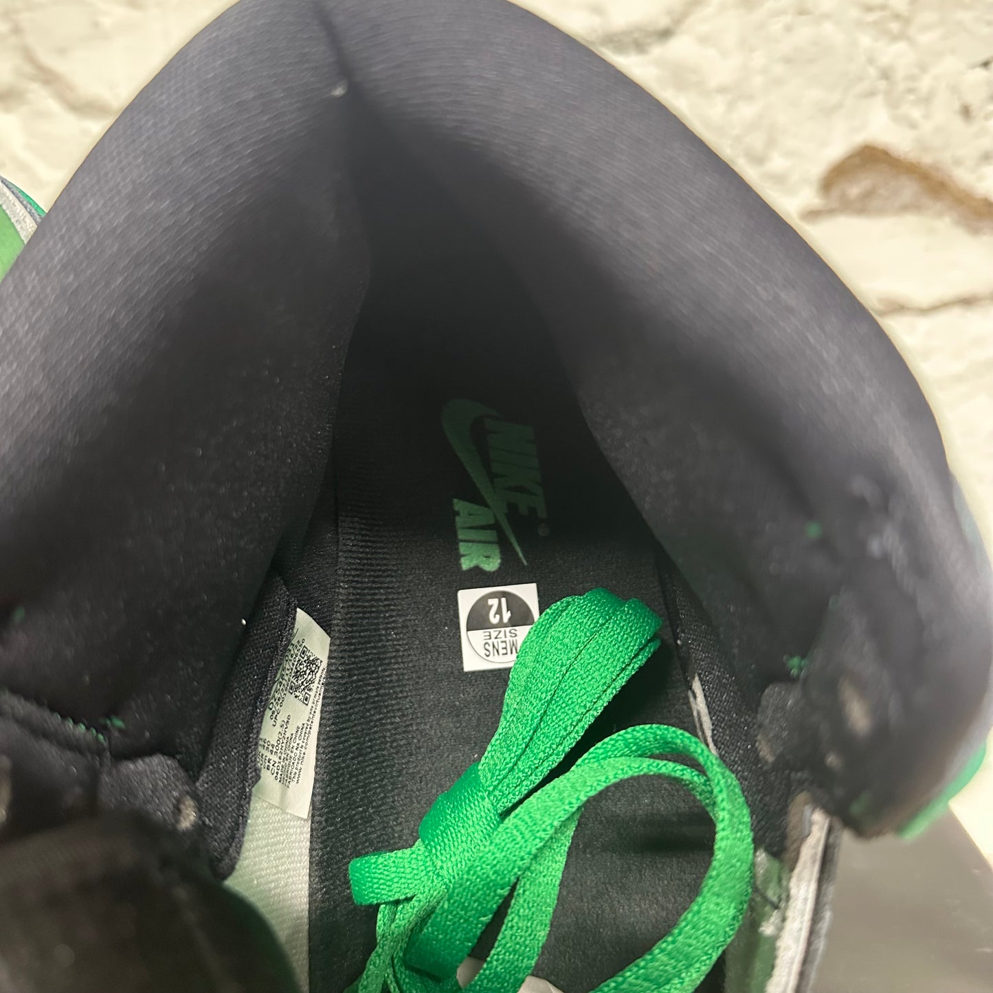 Air Jordan 1 High Lucky Green Sz 12 DS