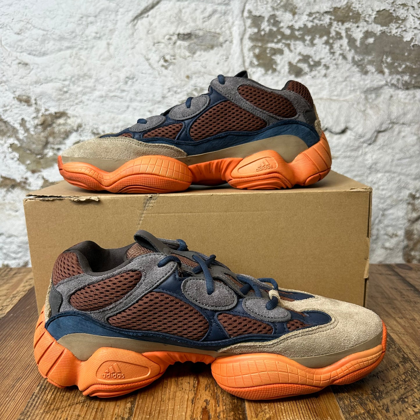 Yeezy 500 Enflamed Amber Sz 9.5