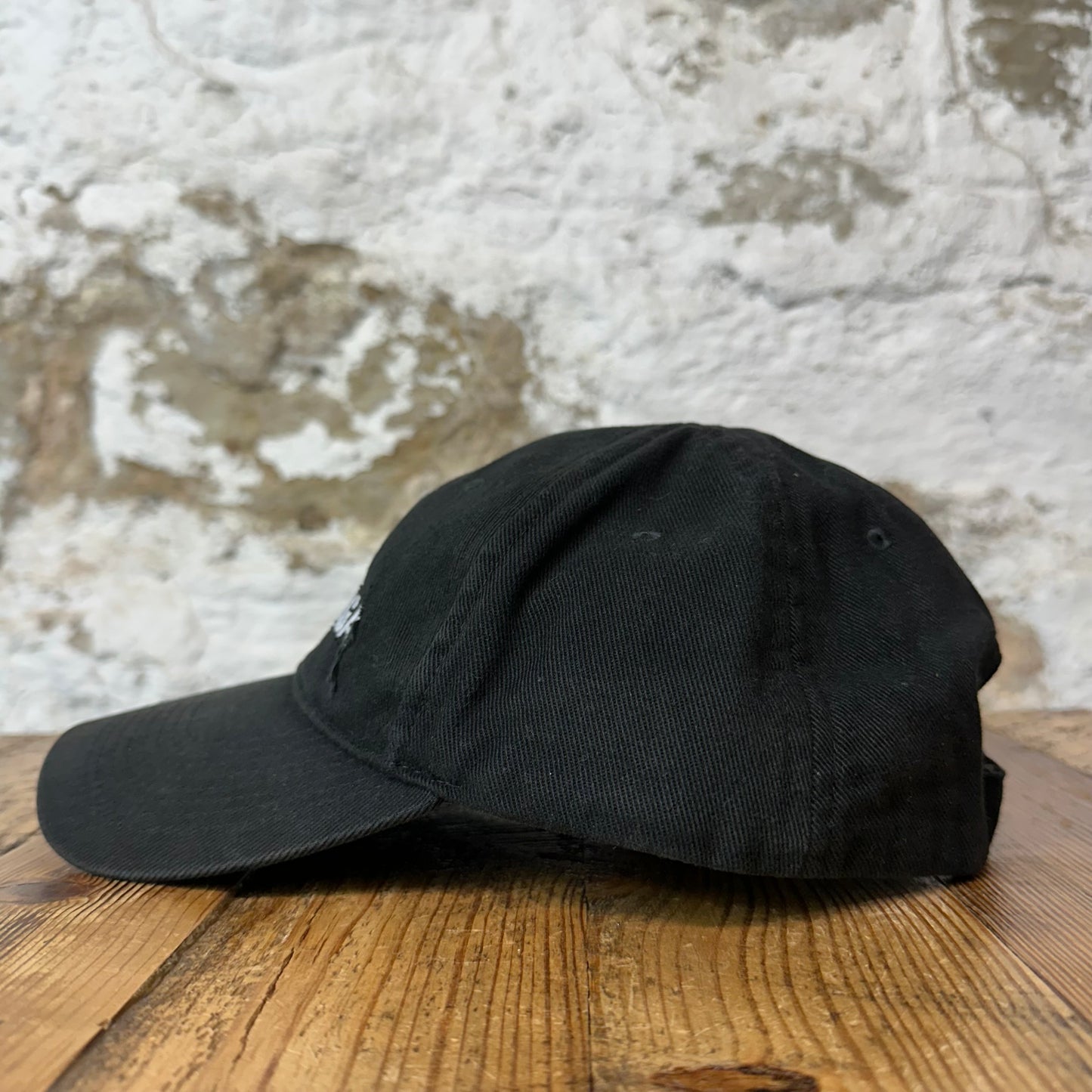 Balenciaga Classic Embroidered Logo Black Hat Sz L