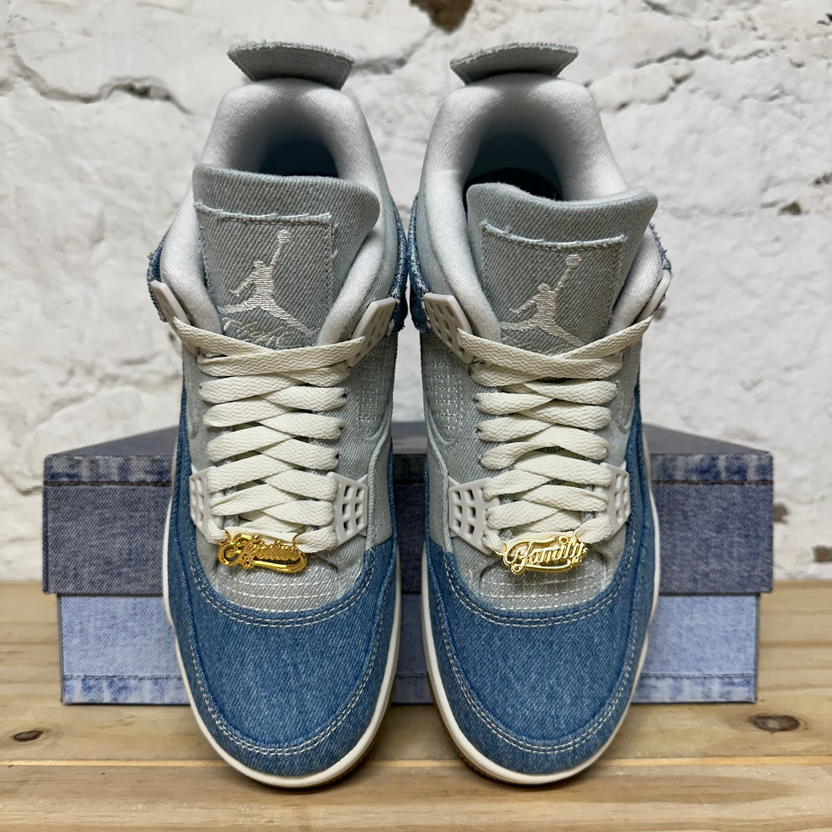 Air Jordan 4 Denim Blue Sz 7.5 (9W) DS