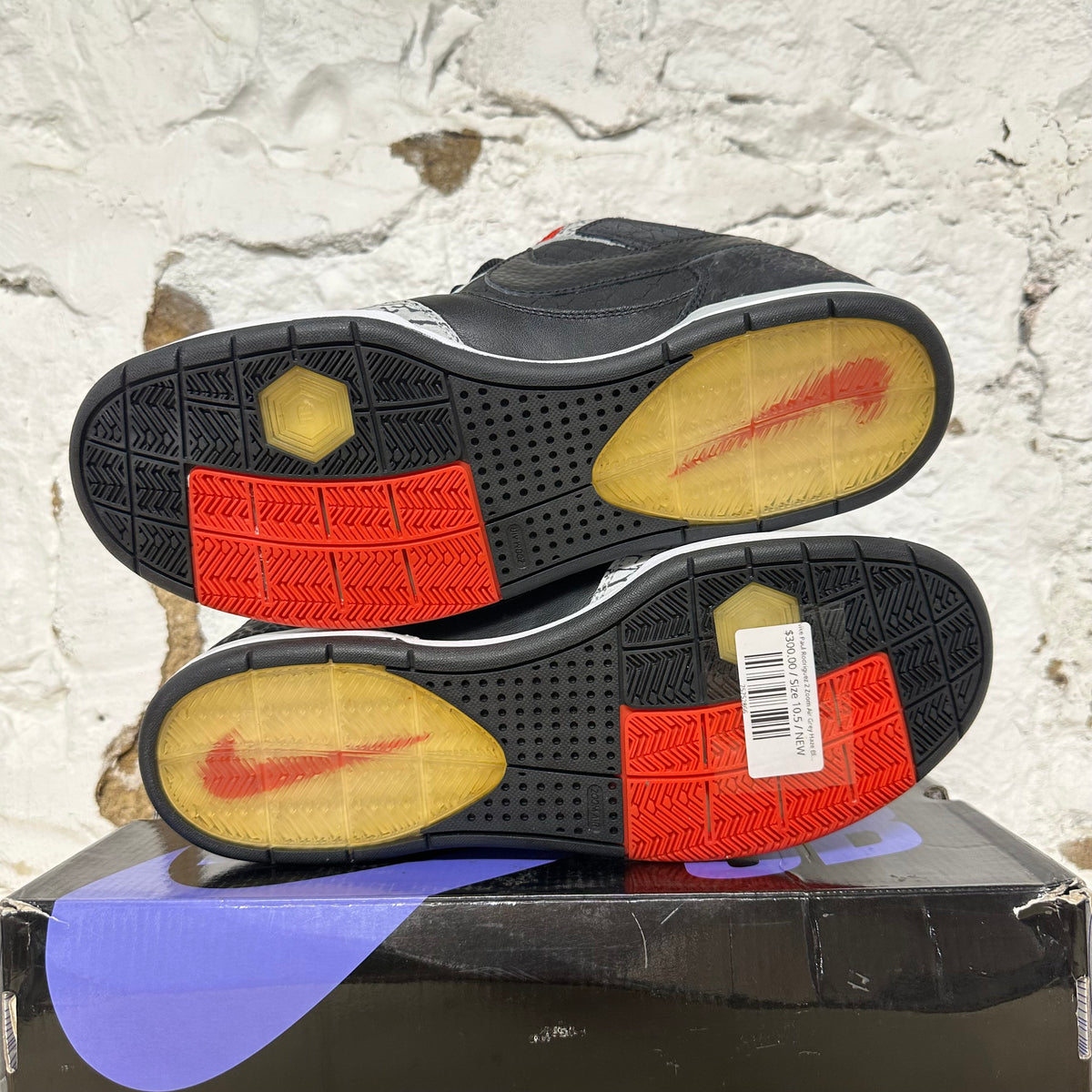Nike Paul Rodriguez 2 Zoom Air Grey Haze Black Sz 10.5 DS