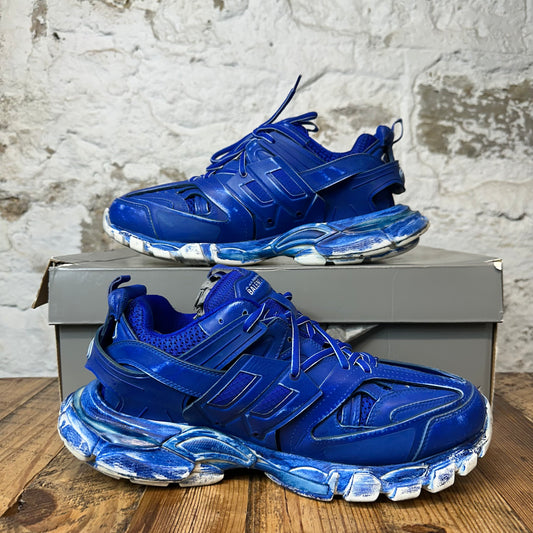 Balenciaga Track Runner Faded Blue Sneaker Sz 10 (43)