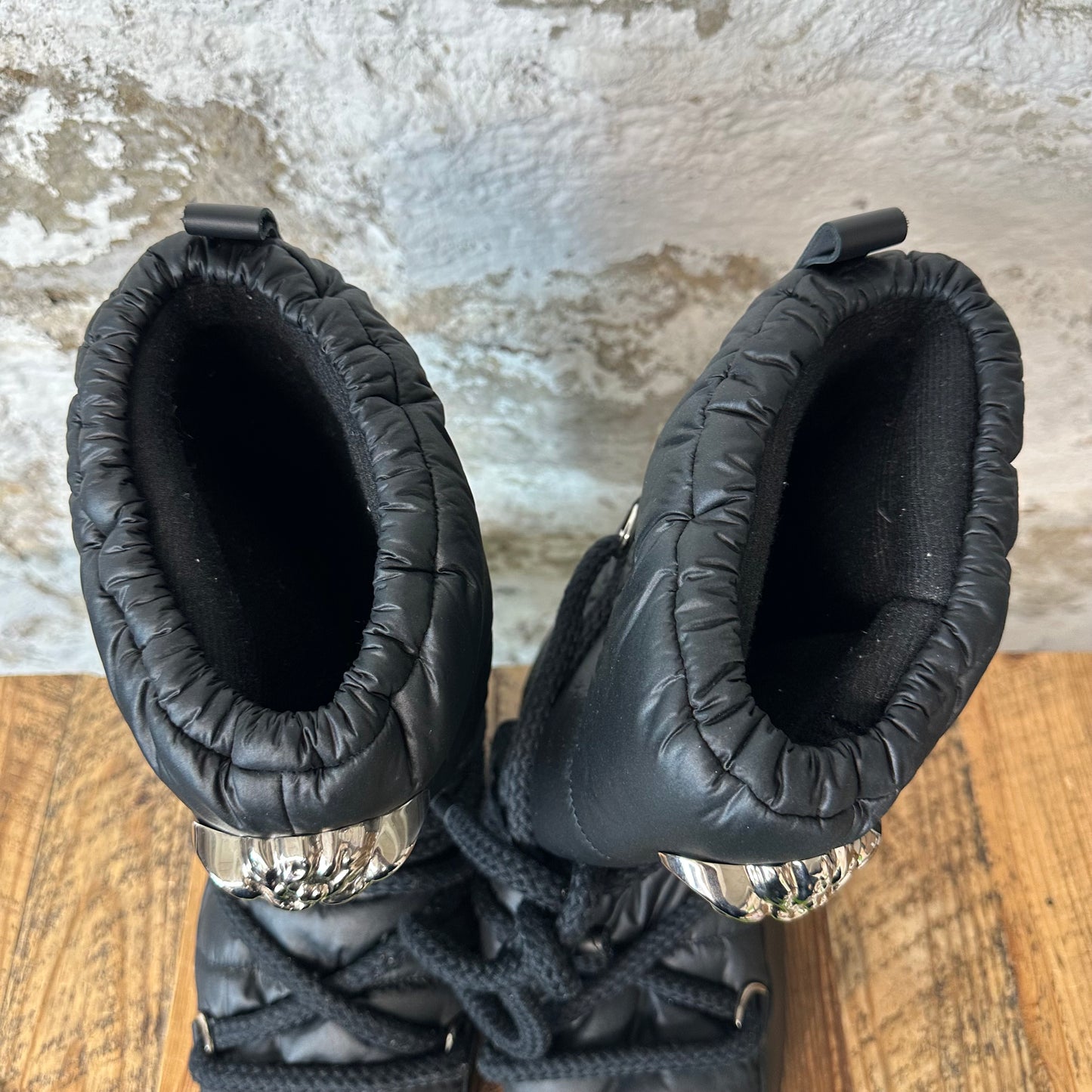 Versace Signature Logo Nylon Snow Boot Sz 12 (45)