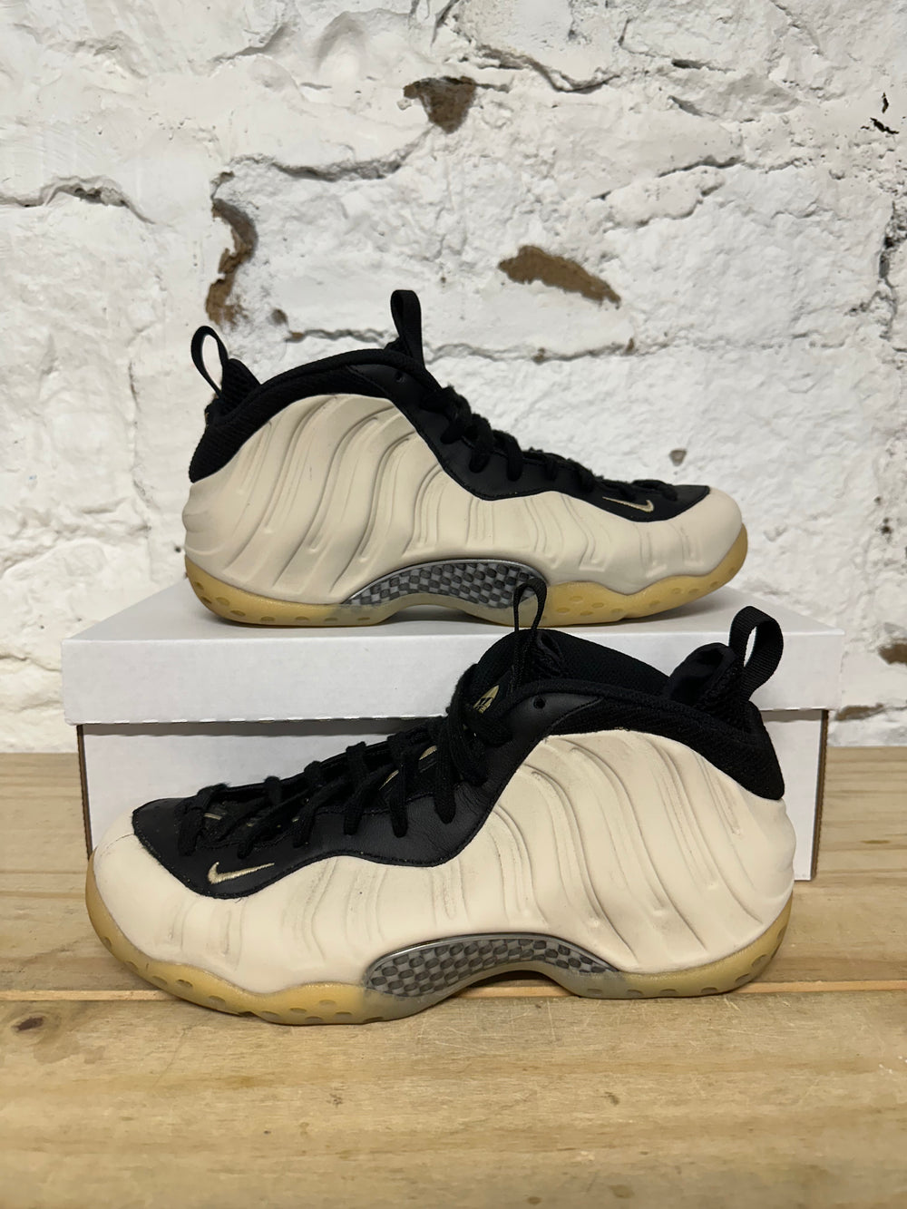 Nike Air Foamposite One Light Orewood Brown Sz 8.5