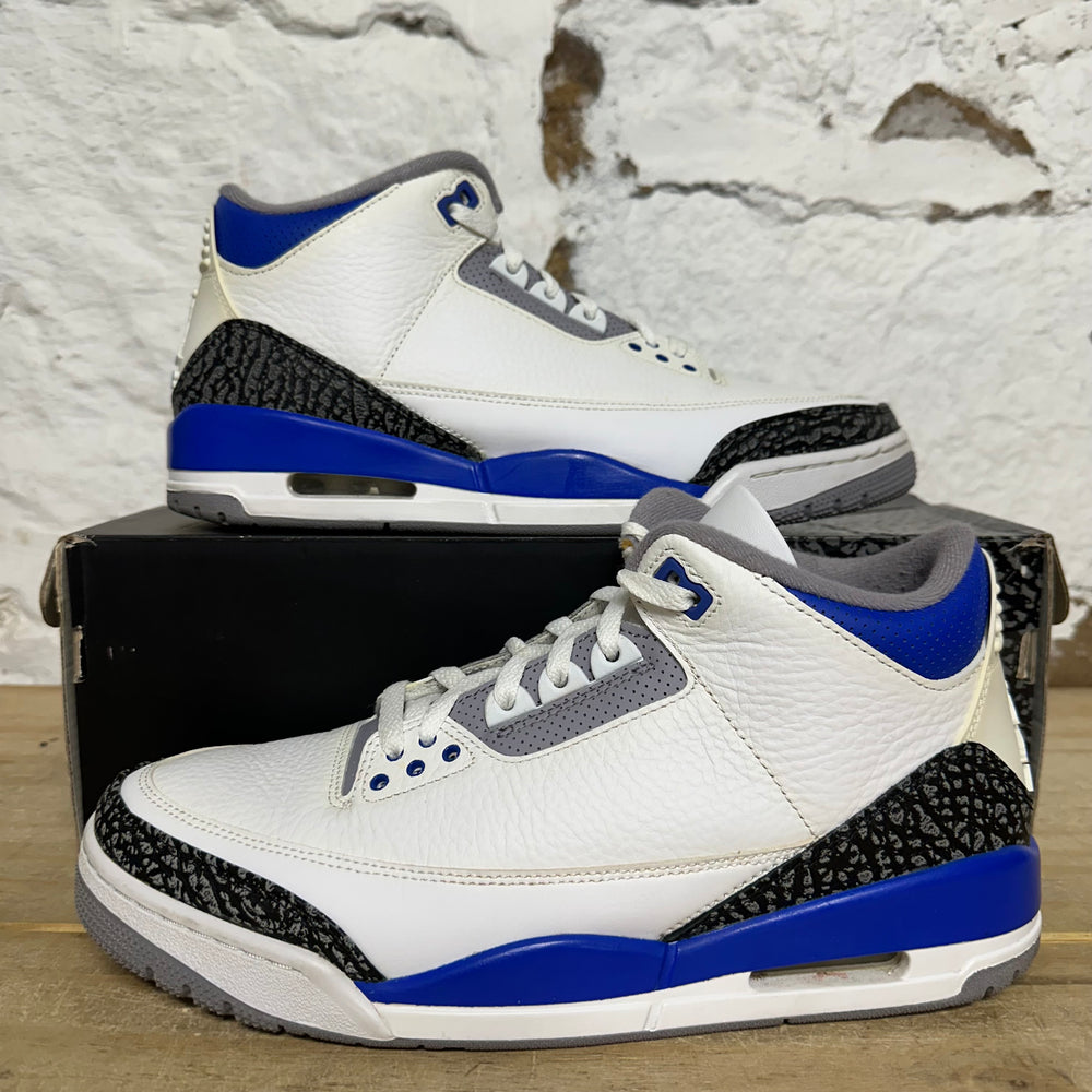 Air Jordan 3 Racer Blue Sz 10.5