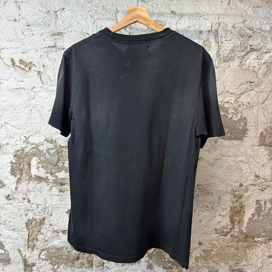 Amiri Tiger Spellout T-shirt Black Sz S