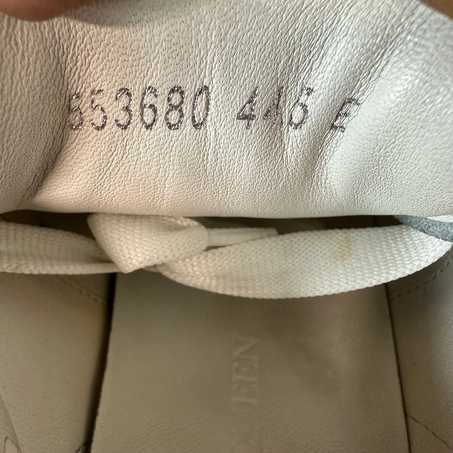 Alexander McQueen Red Tab White Sneaker Sz 11.5 (44.5)