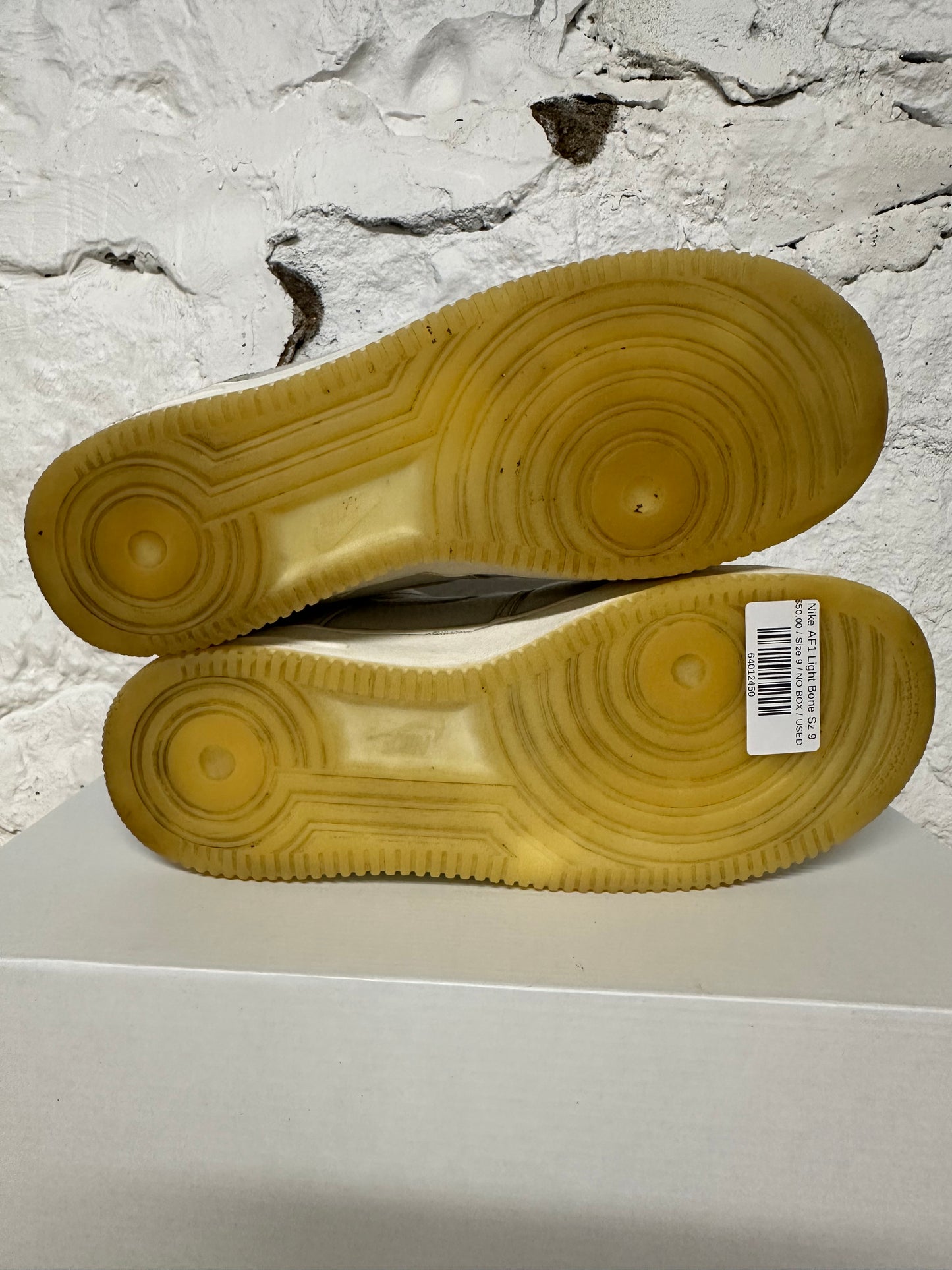 Nike Air Force 1 Low Light Bone Sz 9