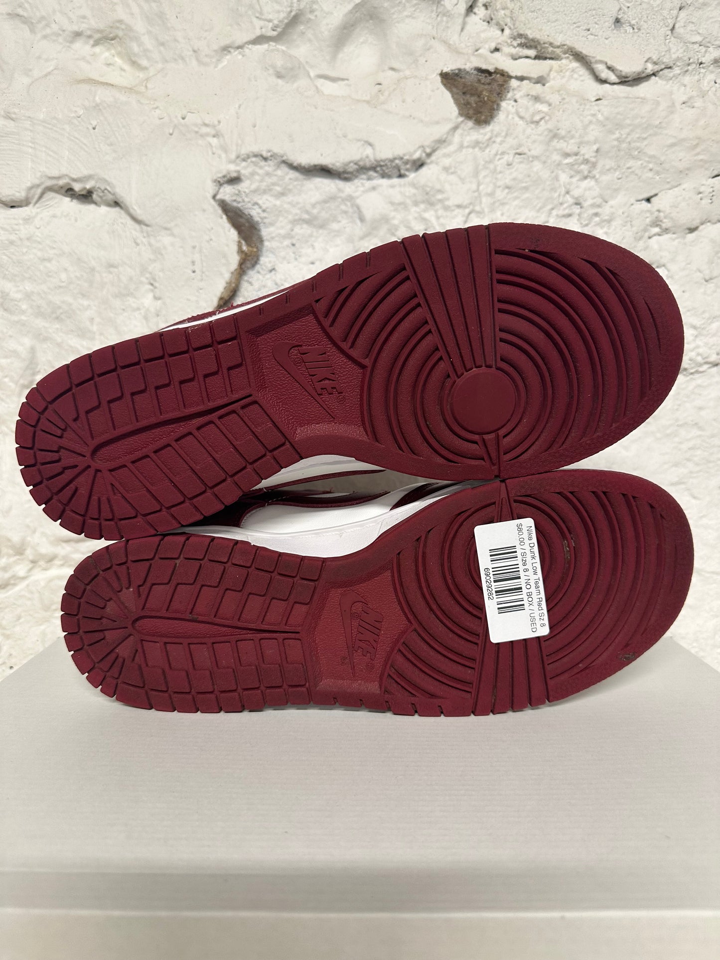 Nike Dunk Low Team Red Sz 8