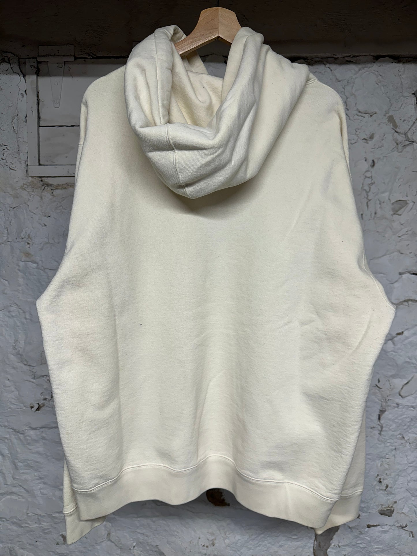 Gucci Navy Red Stripe Hoodie Cream Sz XL