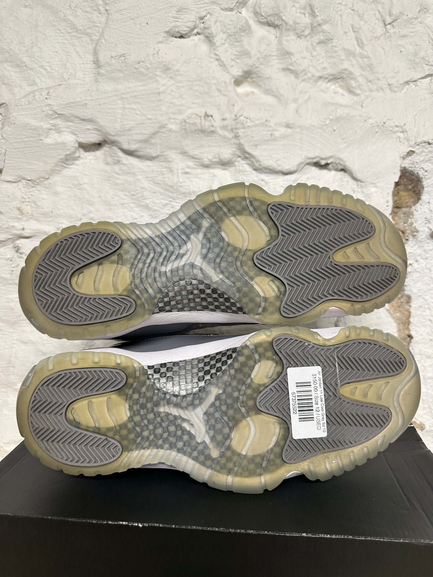 Air Jordan 11 Low Cool Grey Sz 12