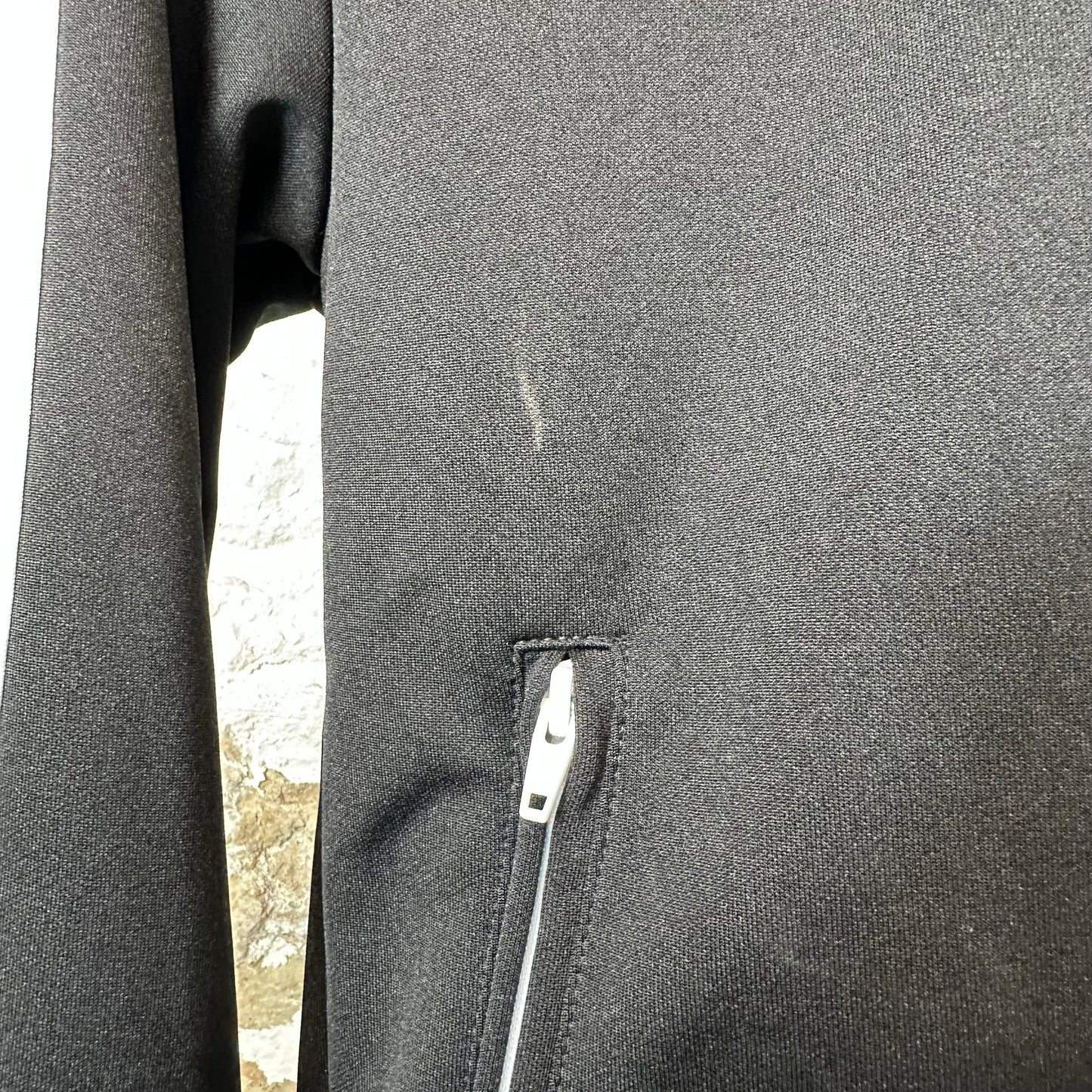 Palm Angels Black White Track Jacket Sz XS