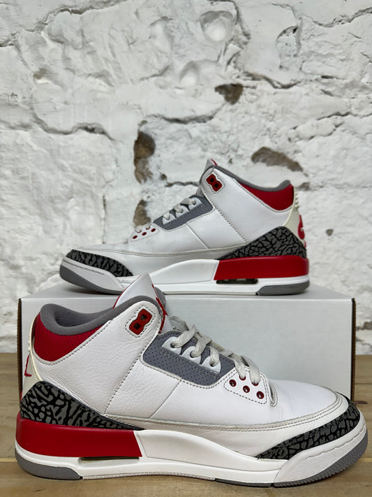 Air Jordan 3 Fire Red Sz 10