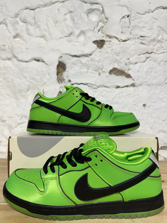 Nike Dunk Low Powerpuff Buttercup Sz 10.5