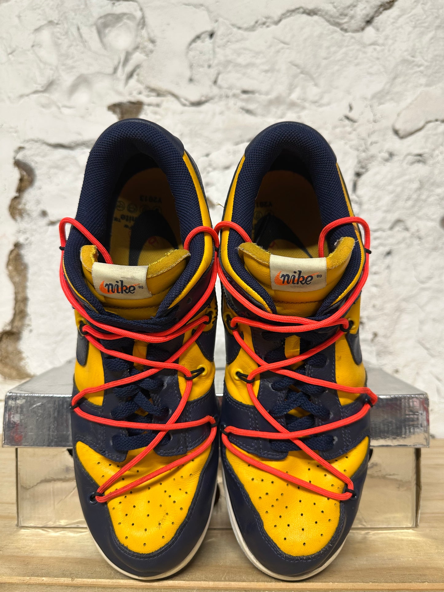 Nike Dunk Low Off-White University Gold Sz 11