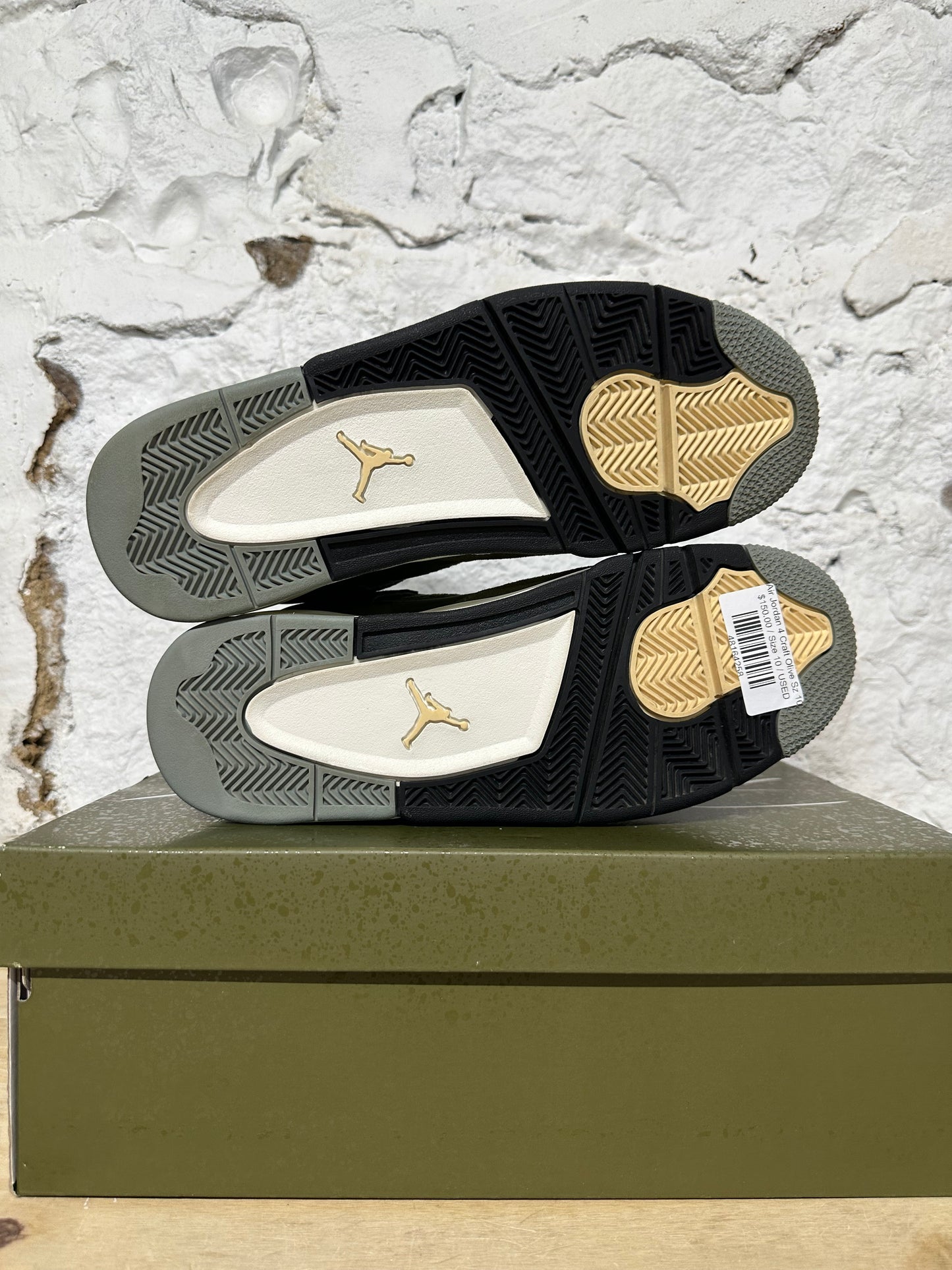 Air Jordan 4 Craft Olive Sz 10