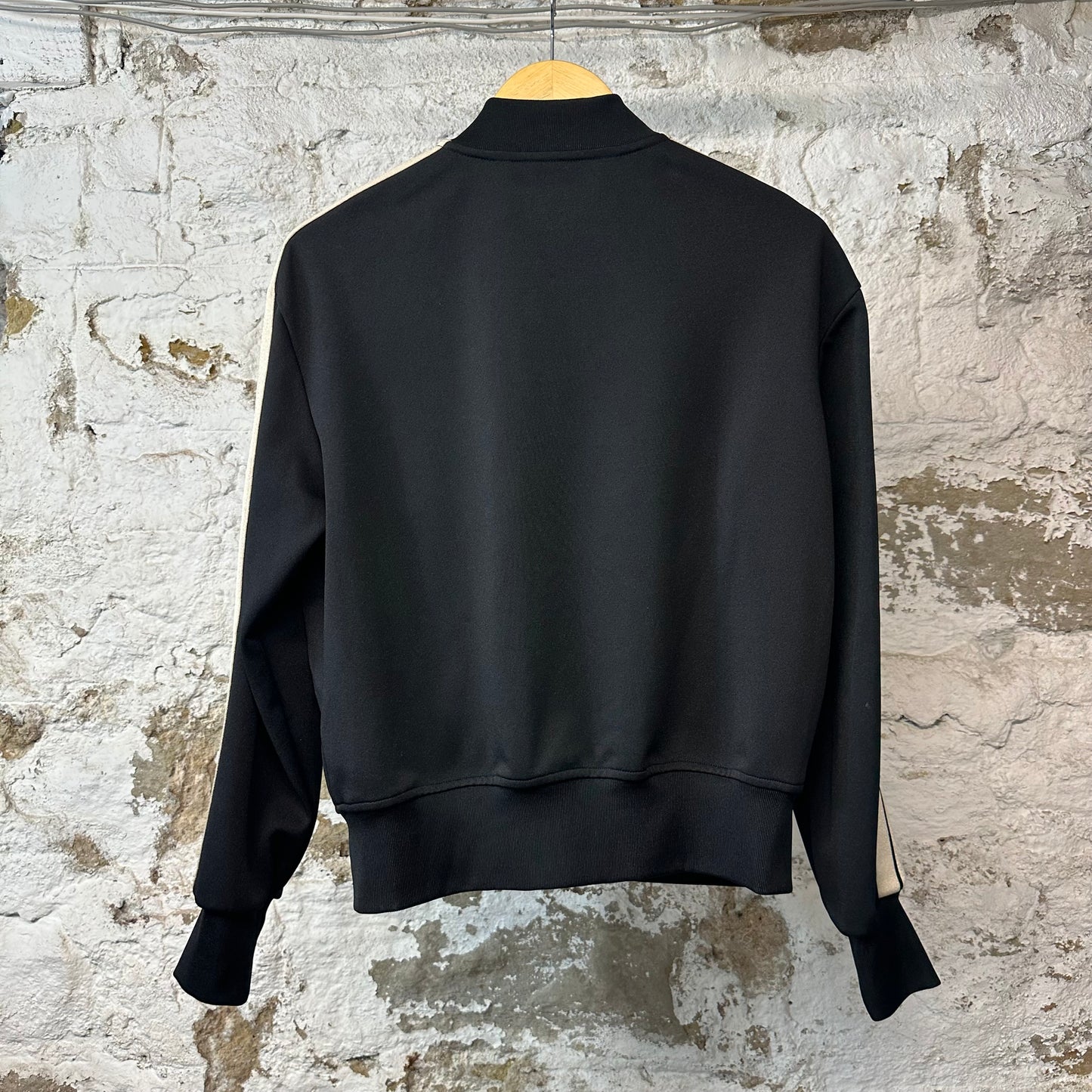 Palm Angels Black Cream Track Jacket Sz M (Womens)