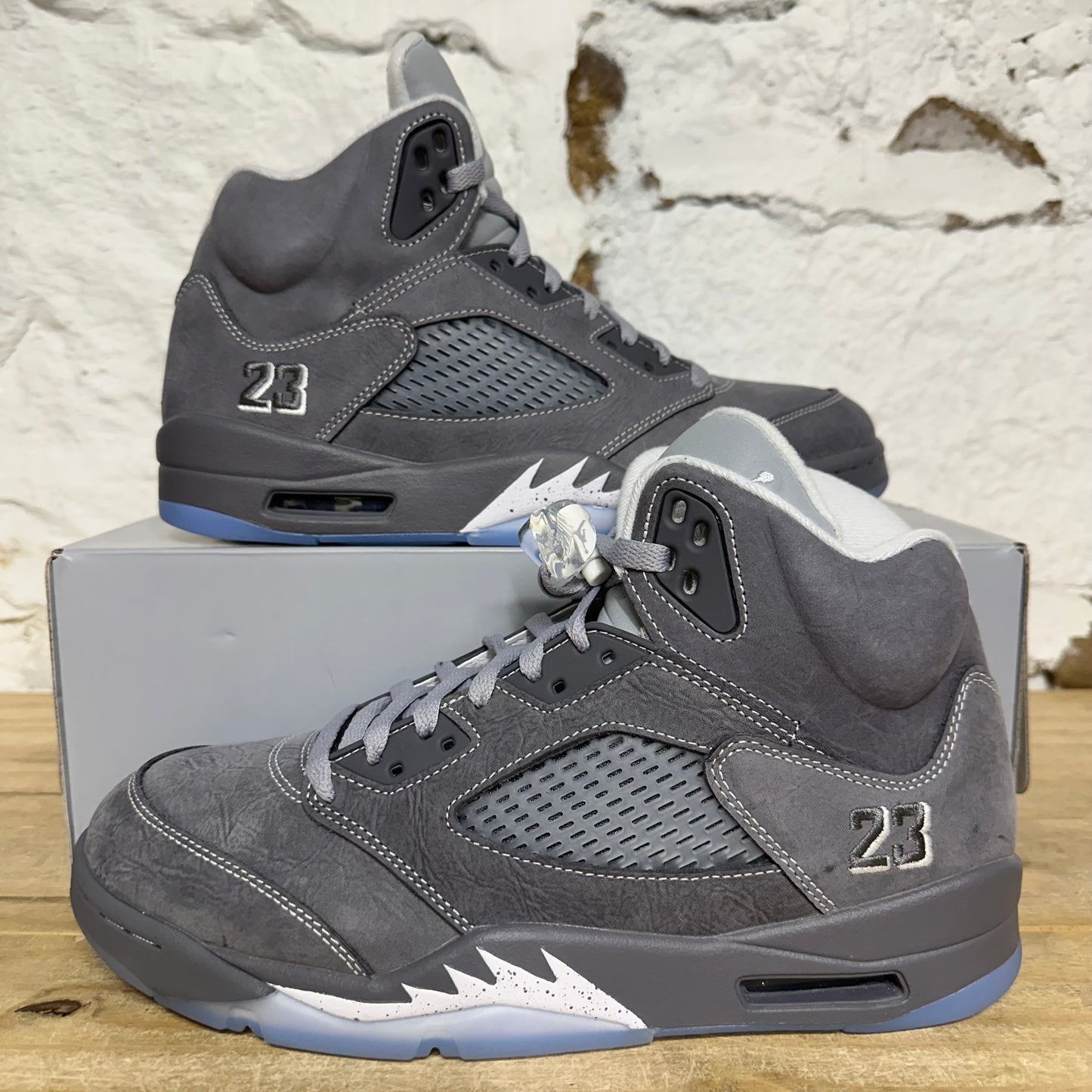 Air Jordan 5 Wolf Grey Sz 10 DS