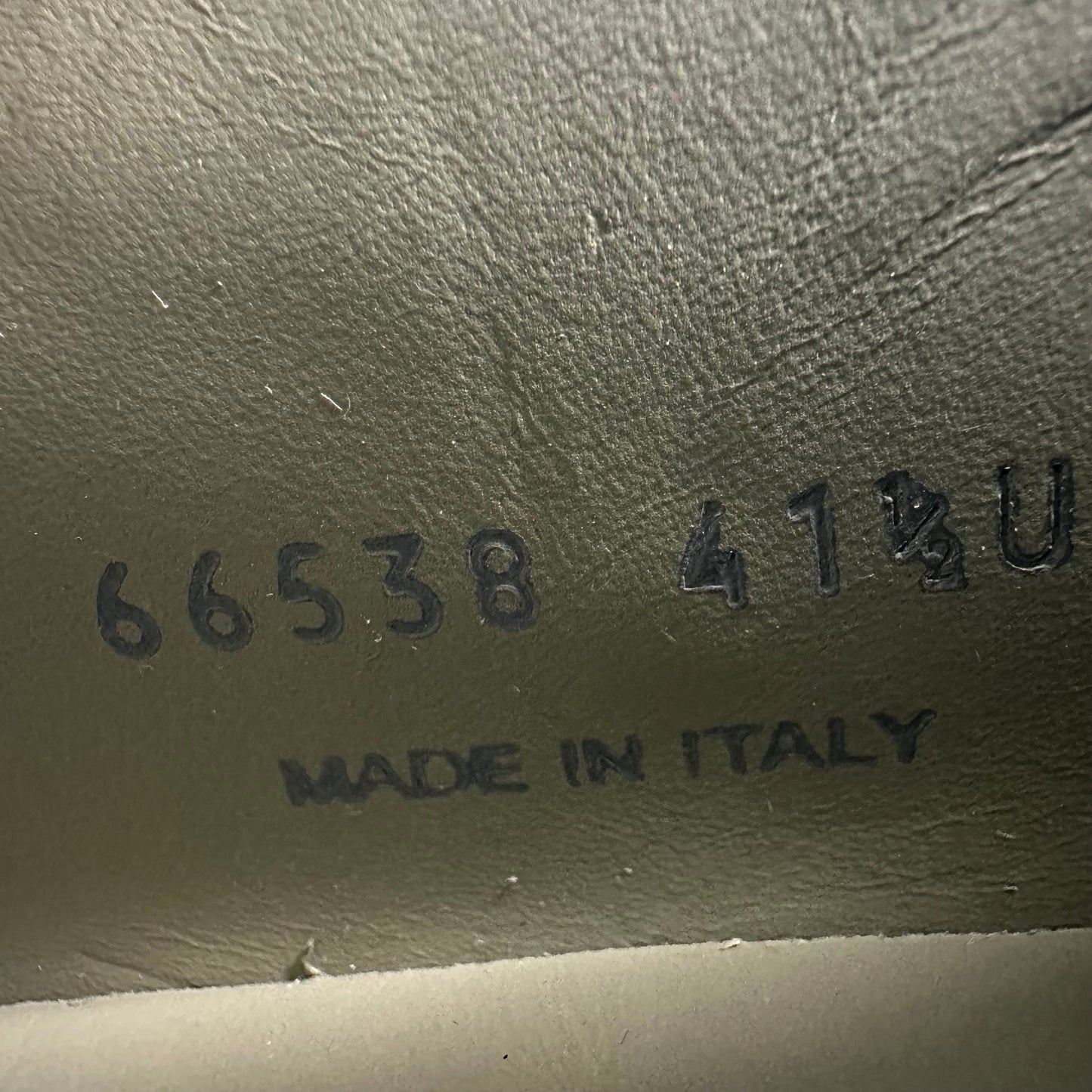 Rick Owens Hollywood Celadon Milk Sneaker Sz 8.5 (41.5) DS