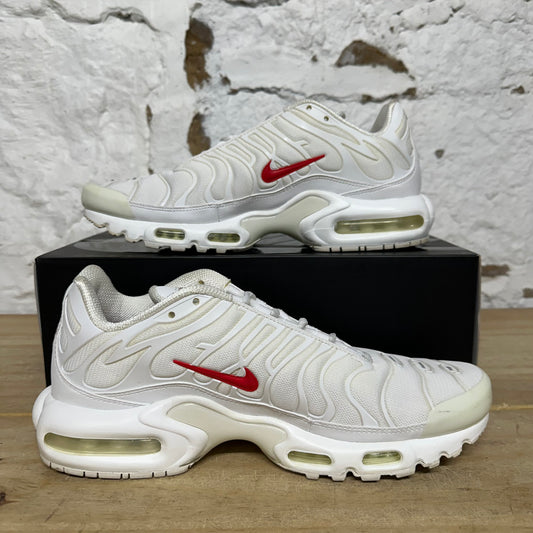 Nike Air Max Plus TN Supreme White Sz 10