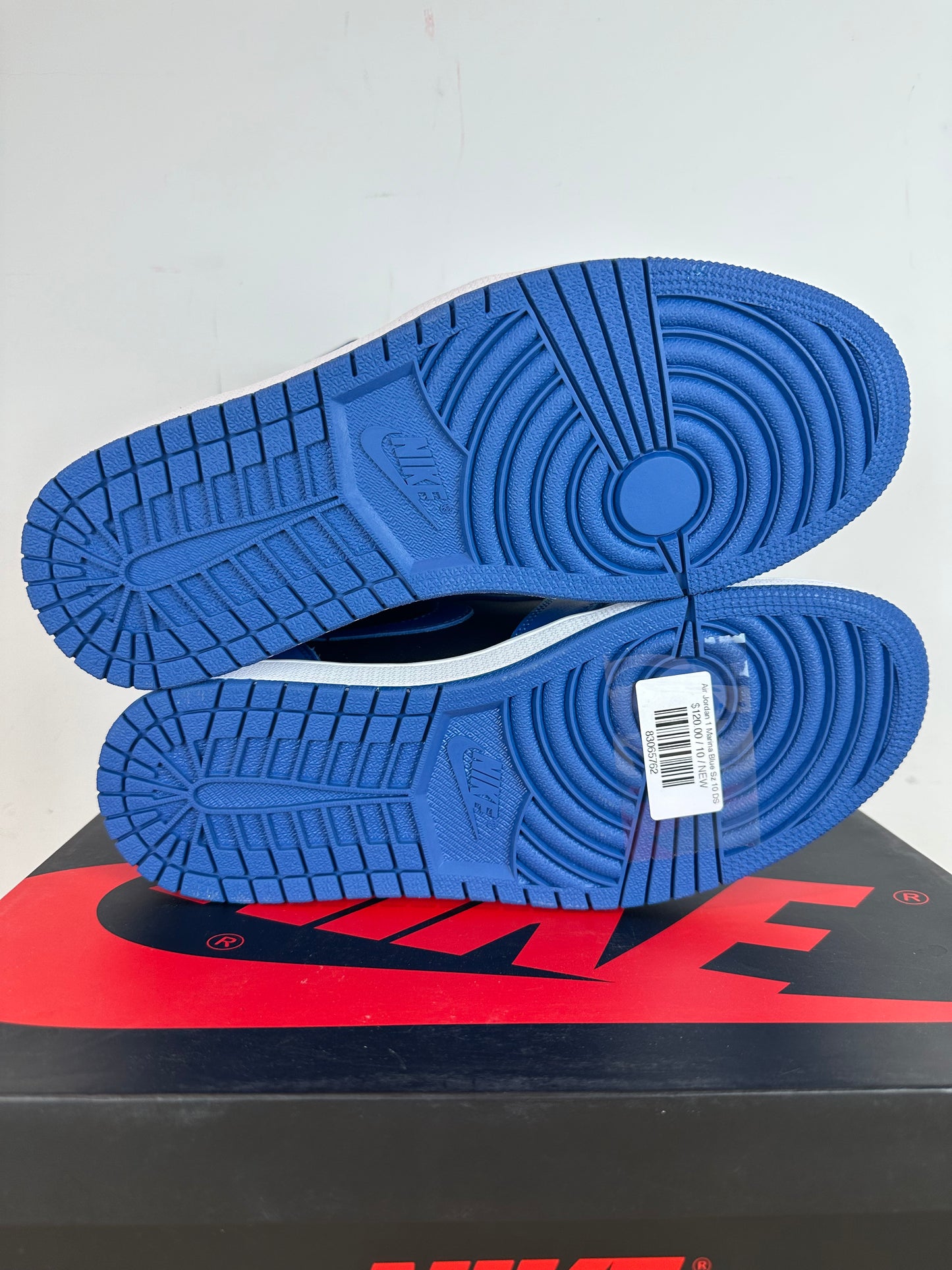 Air Jordan 1 High Dark Marina Blue Sz 10 DS