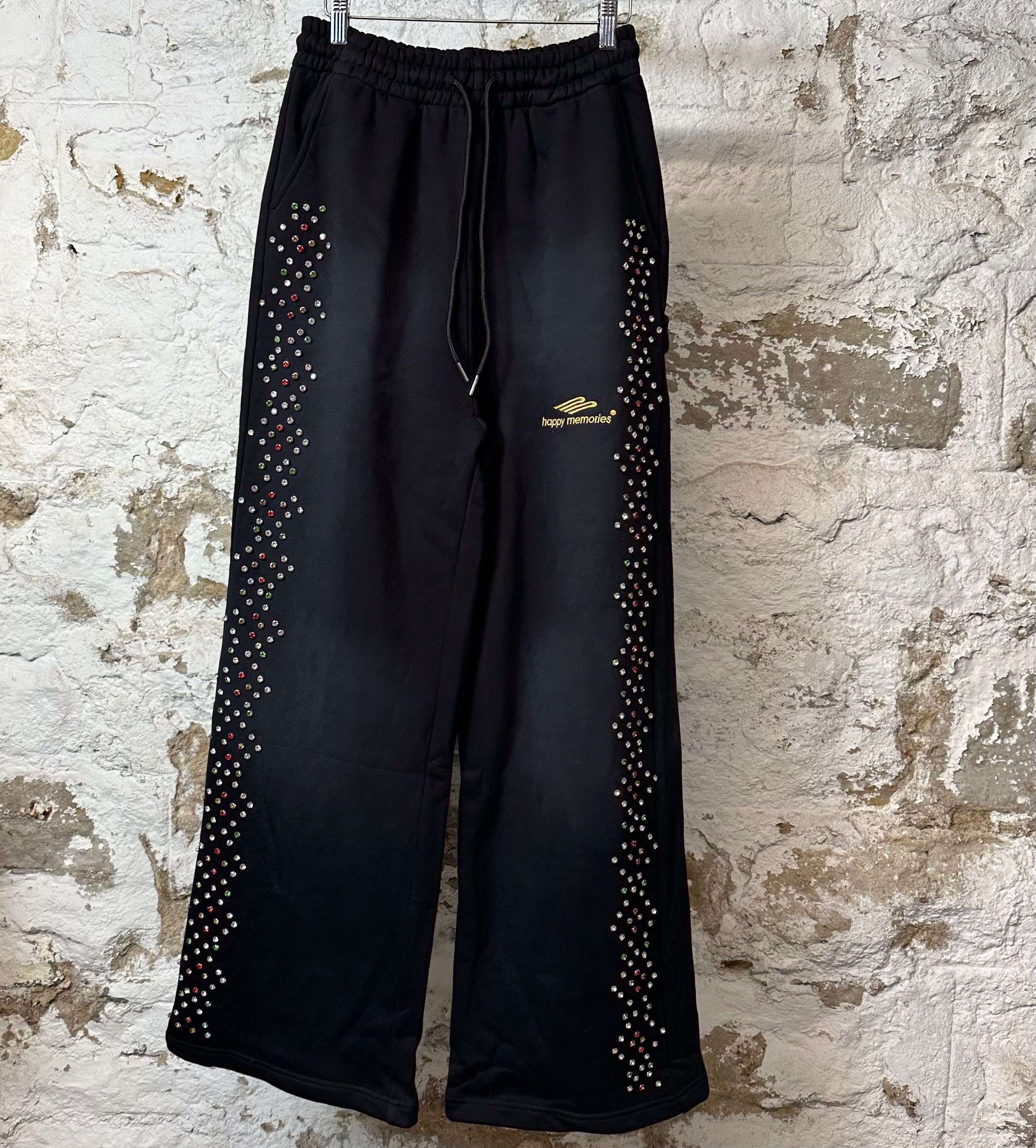 HMDD Black Crystal Sweatpants