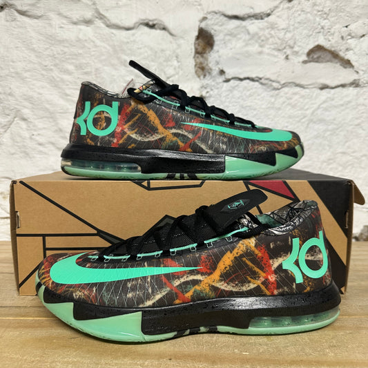 Nike KD 6 NOLA Gumbo League Illusion Sz 10 DS