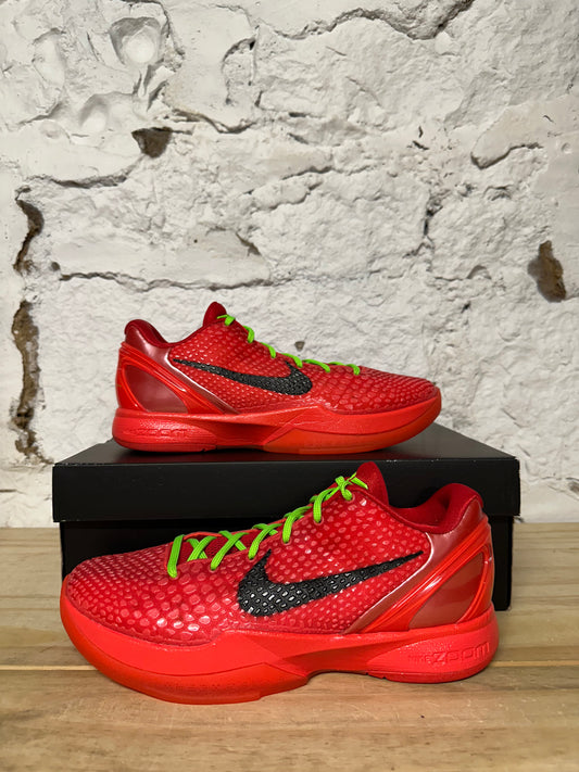Nike Kobe 6 Protro Reverse Grinch Sz 8.5