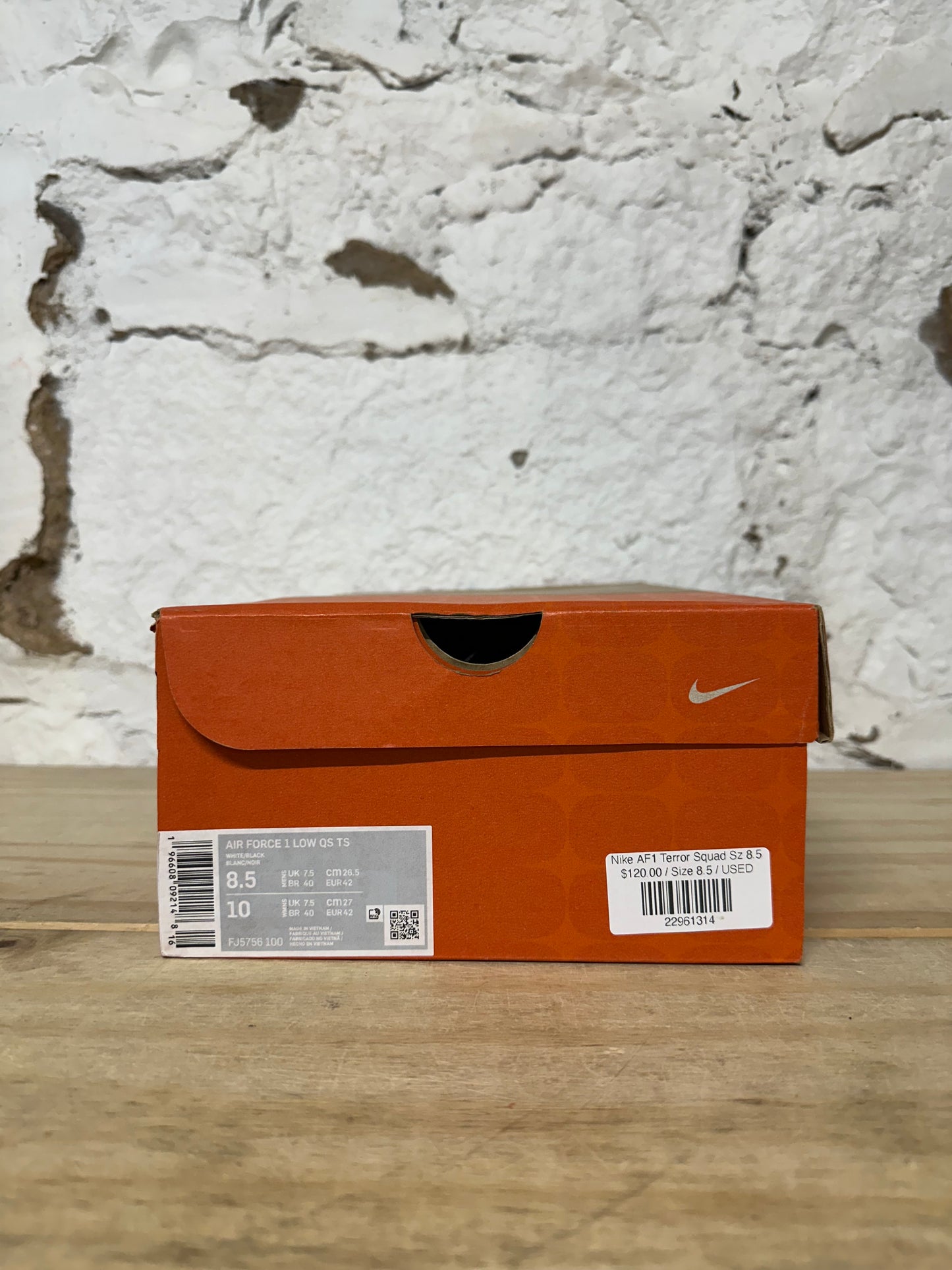 Nike Air Force 1 Low Terror Squad Sz 8.5