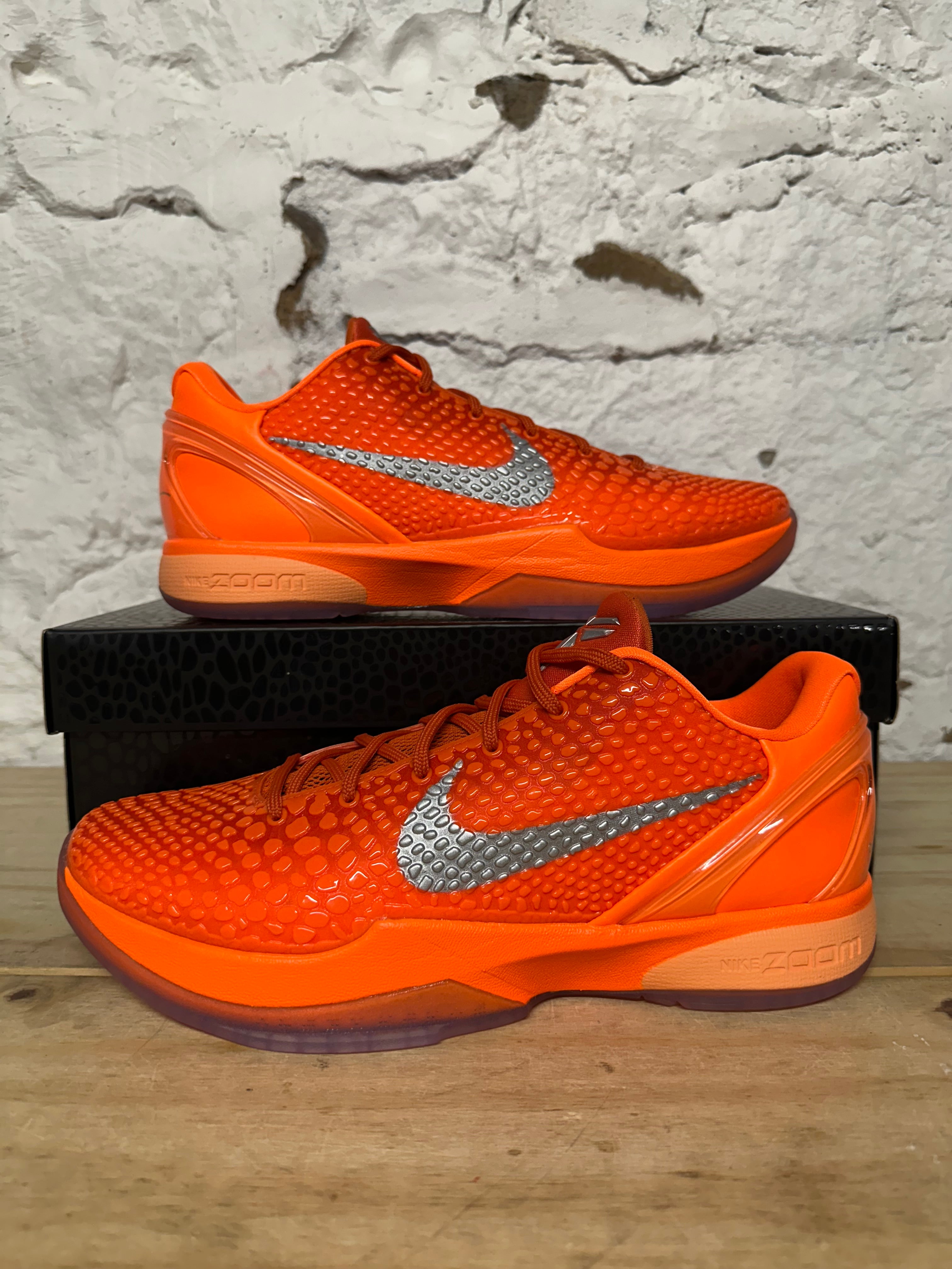 Nike Kobe 6 Total Orange Sz 11.5 DS