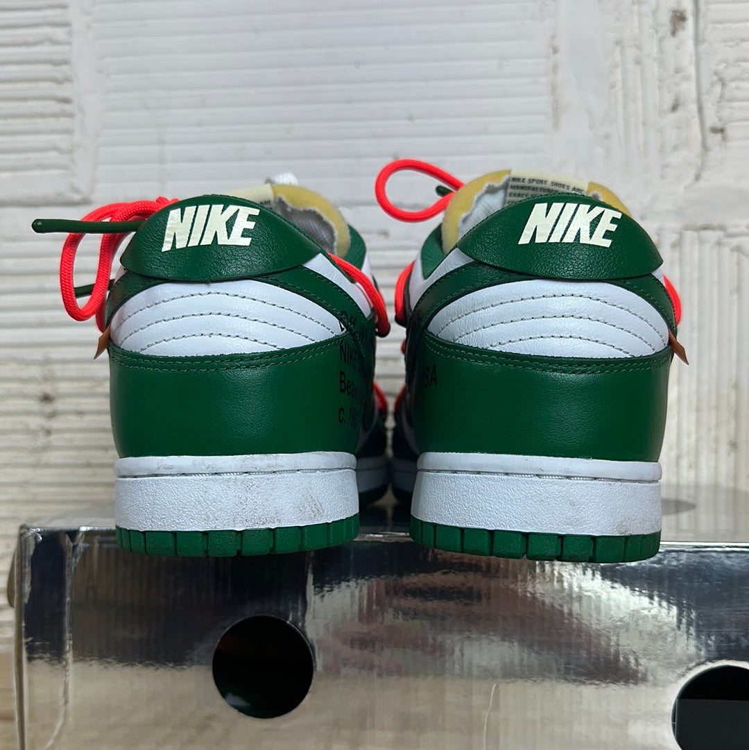 Nike Dunk Low Off-White Pine Green Sz 11.5