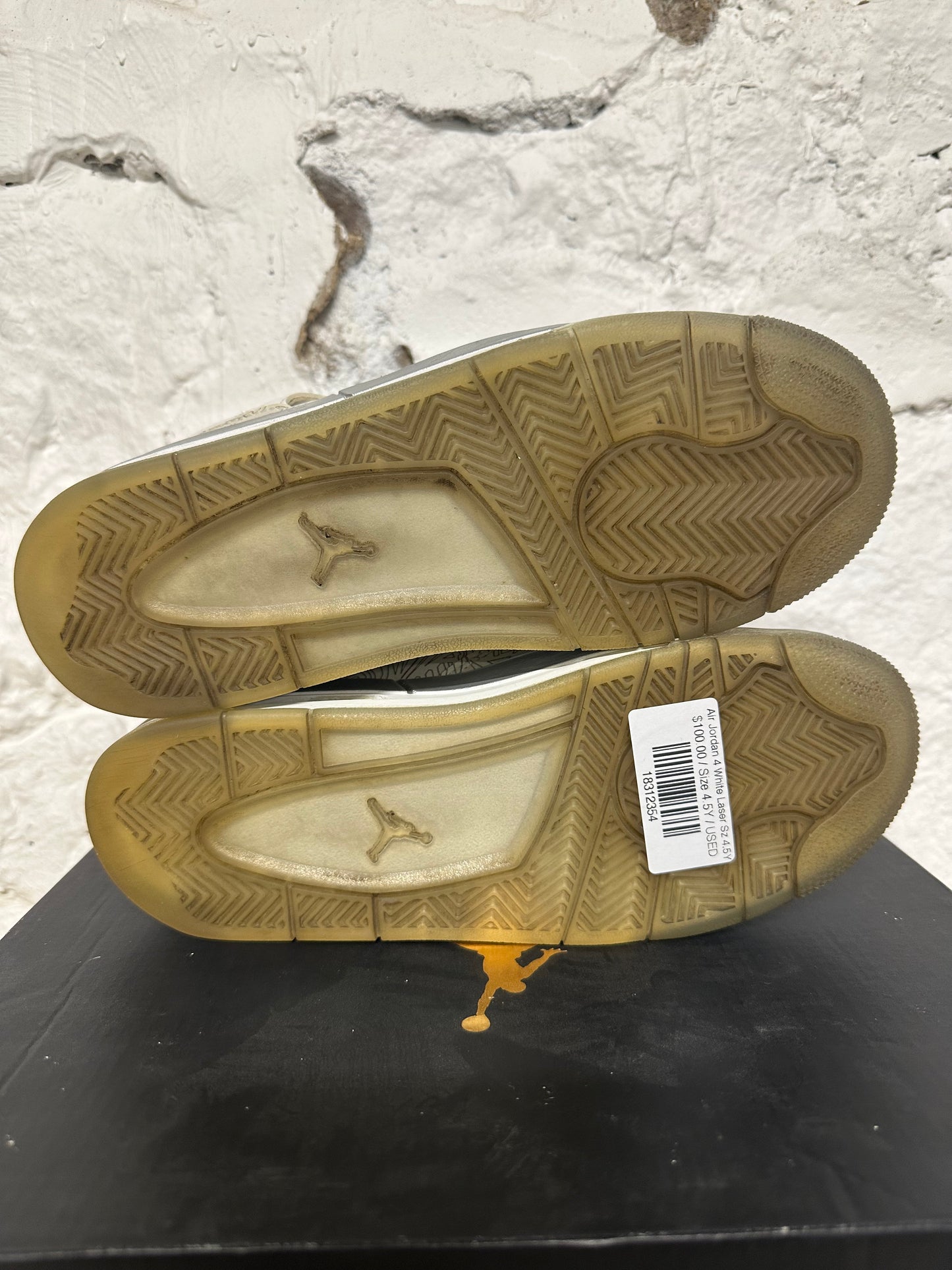 Air Jordan 4 30th Anniversary Laser Sz 4.5Y