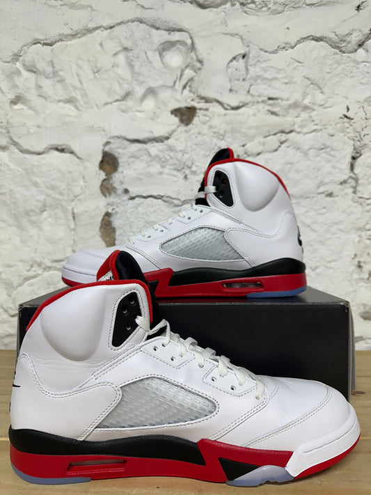 Air Jordan 5 Fire Red Black Tongue (2025) Sz 12