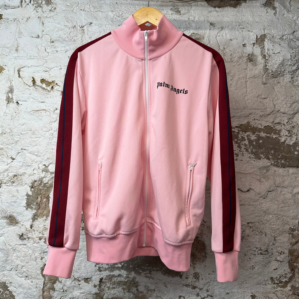 Palm Angels Pink Maroon Track Jacket Sz L