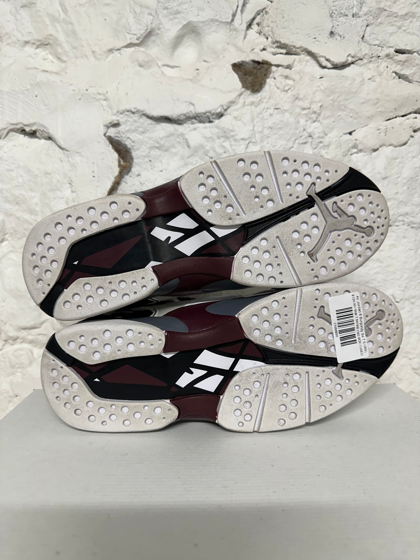 Air Jordan 8 Burgundy Sz 7.5 (9W)