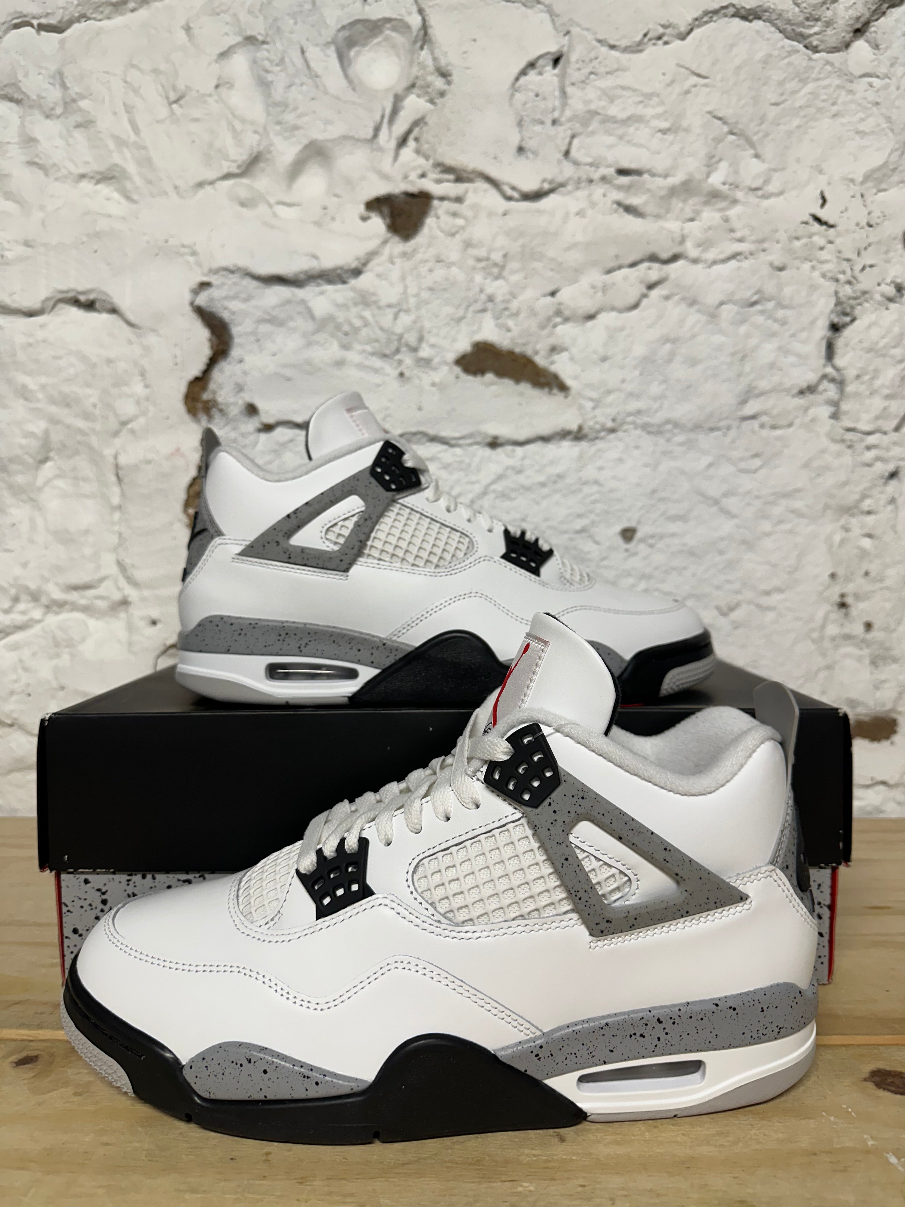 Air Jordan 4 White Cement Sz 9.5 DS