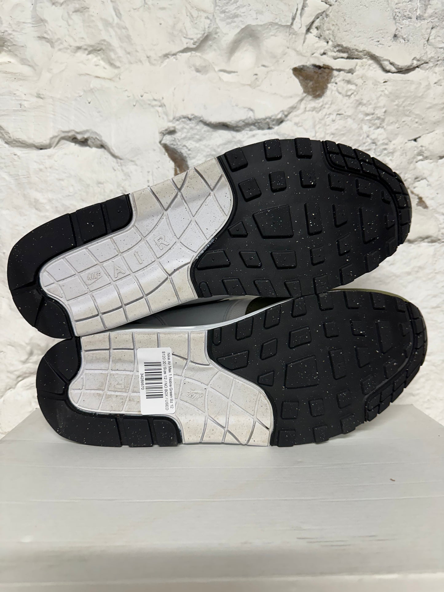 Nike Air Max 1 Noble Green Sz 12