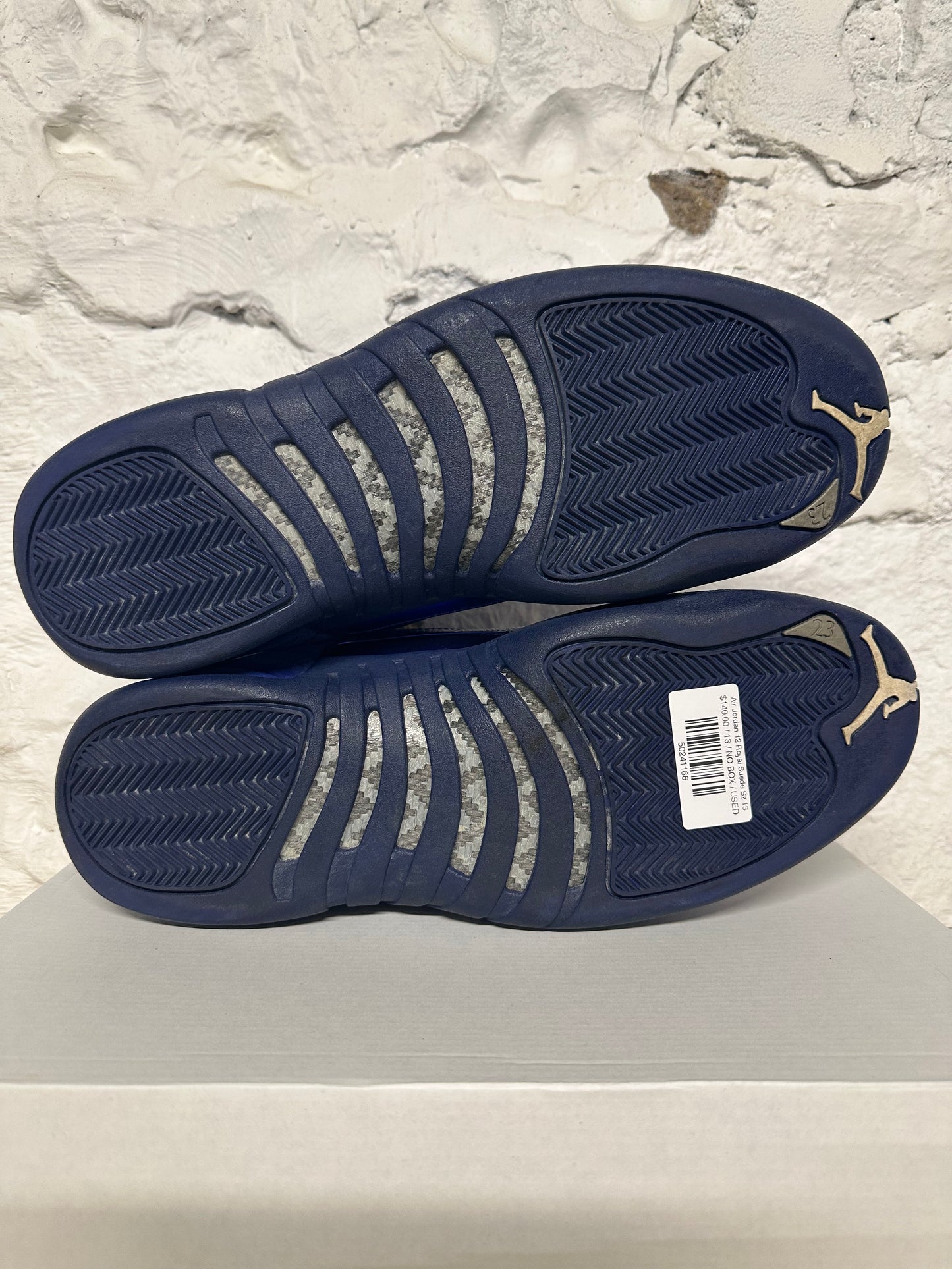 Air Jordan 12 Royal Blue Suede Sz 13